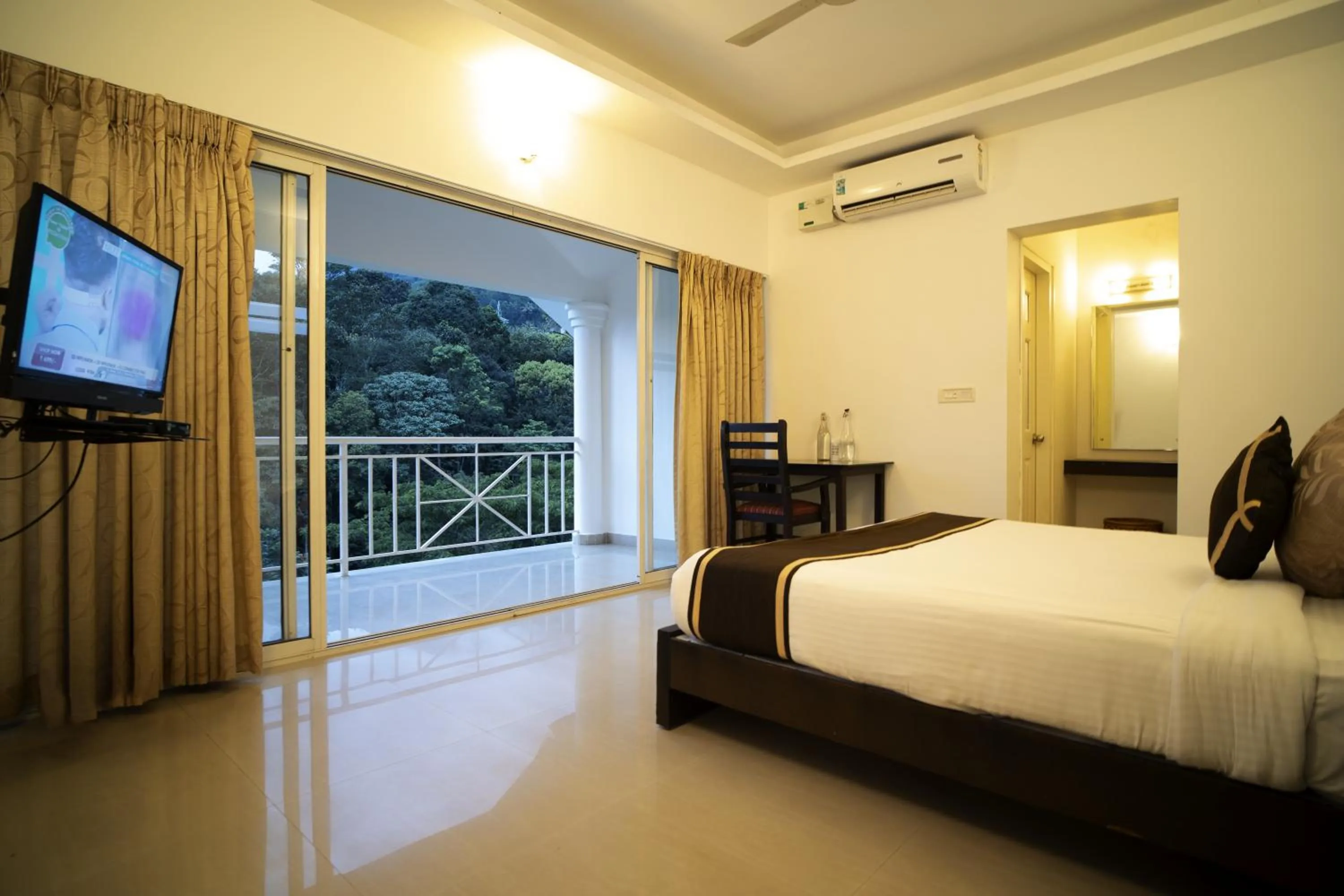 Bed in Rivulet Resort