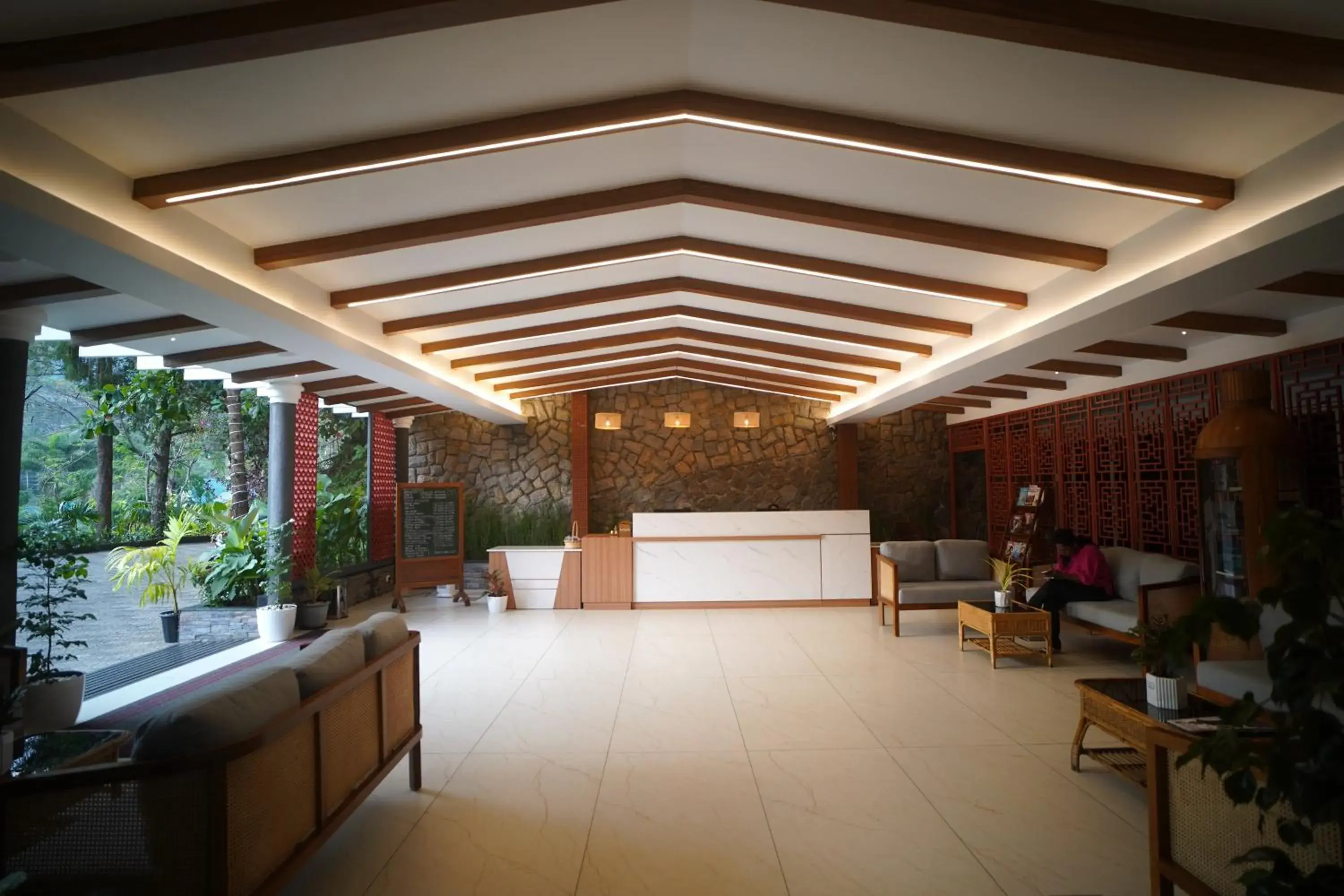Lobby or reception in Rivulet Resort Lobby or reception in Rivulet Resort