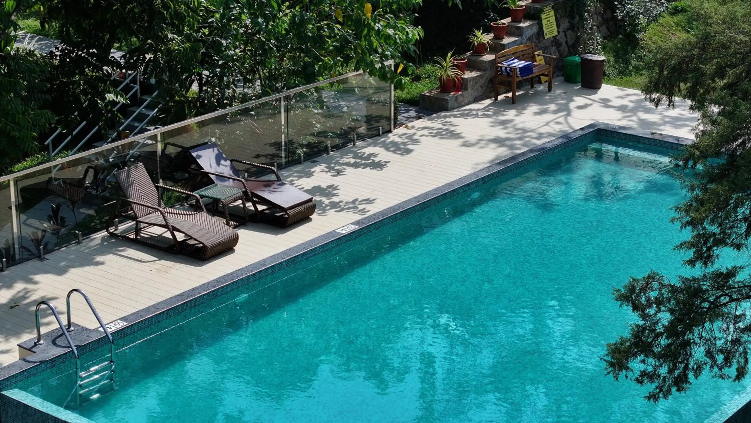 Swimming pool in Rivulet Resort Swimming pool in Rivulet Resort