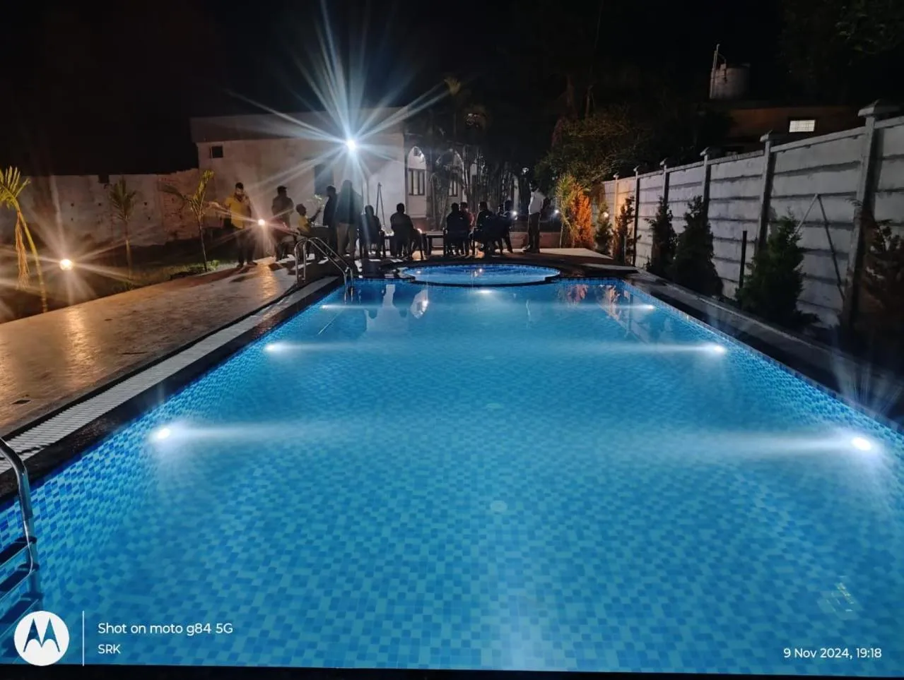 Pool view in Hotel Jungle Palace Resort