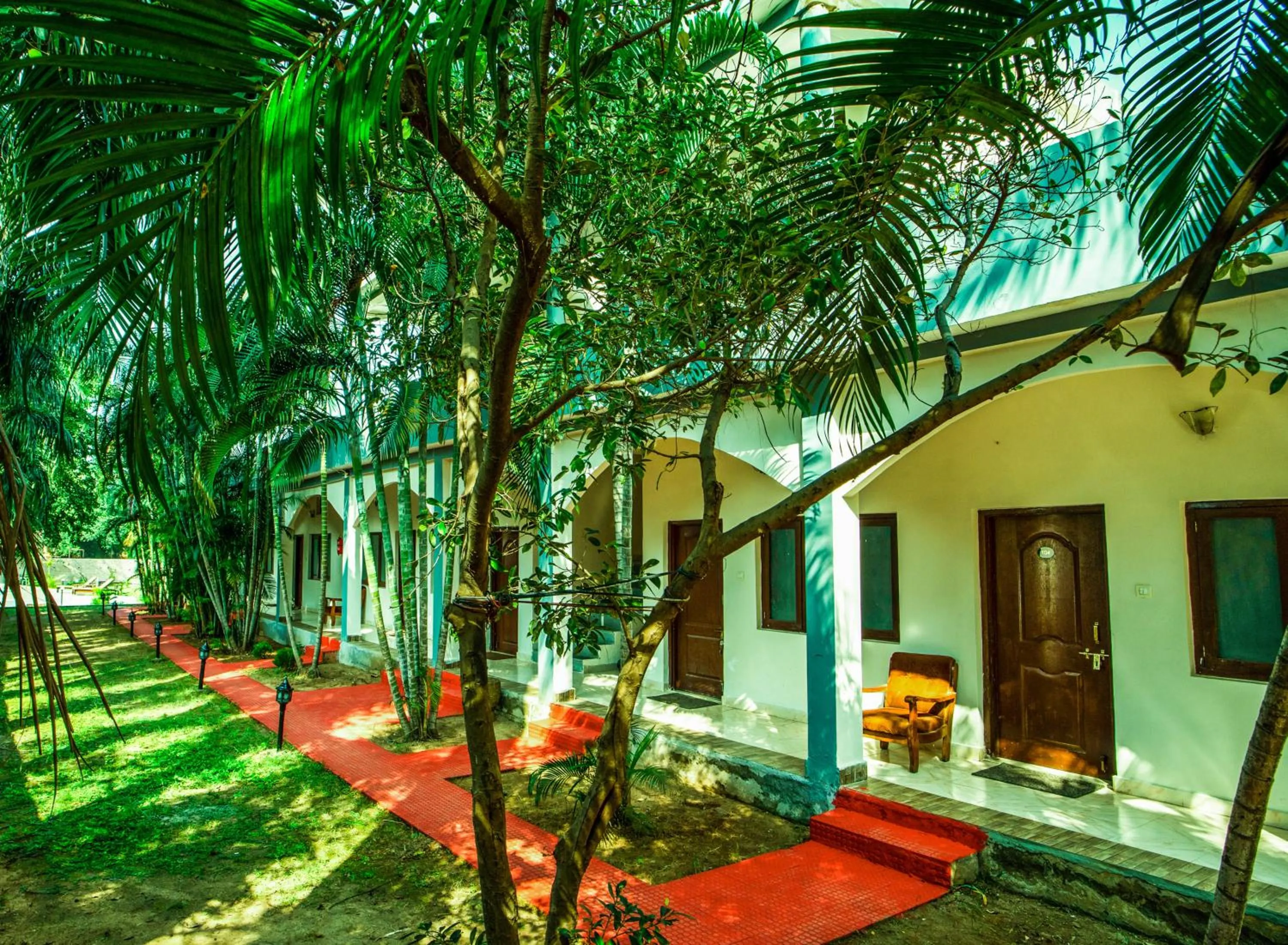 Garden view in Hotel Jungle Palace Resort