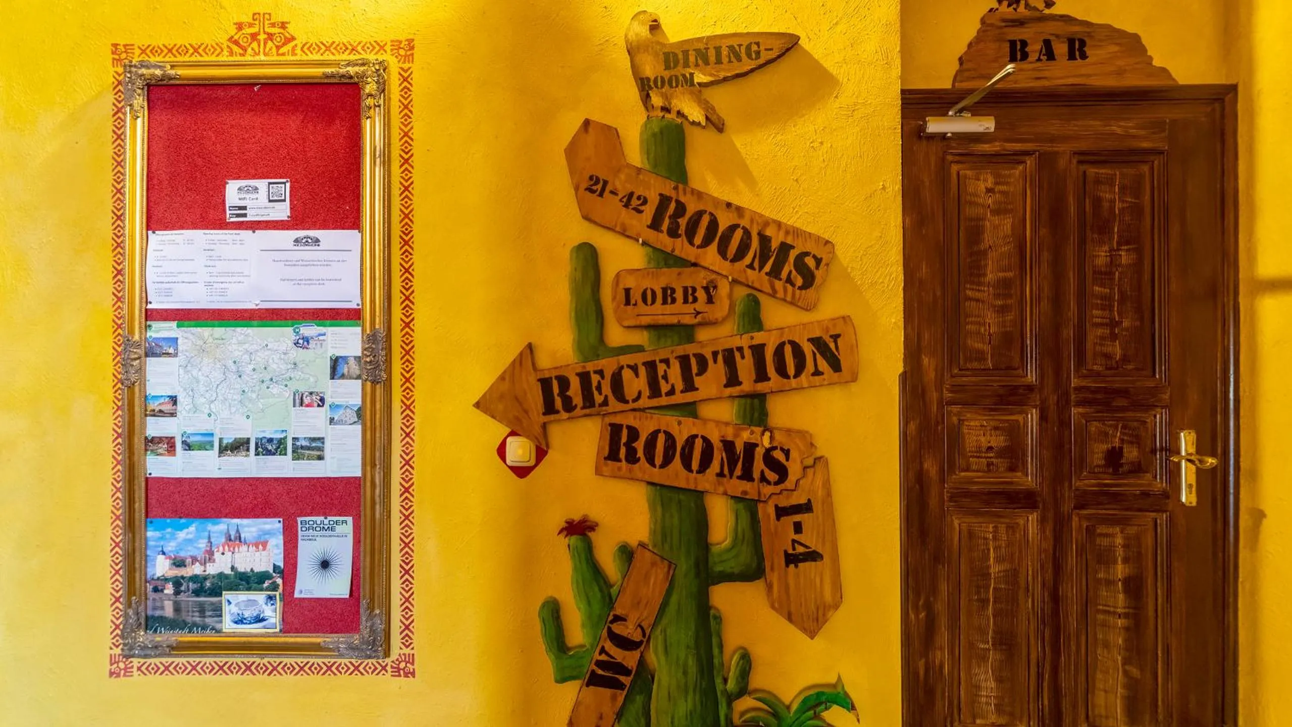 Property building in Gästehaus Mezcalero