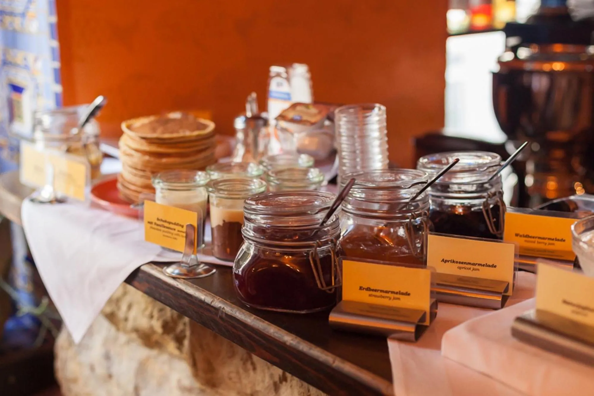 Breakfast in Gästehaus Mezcalero