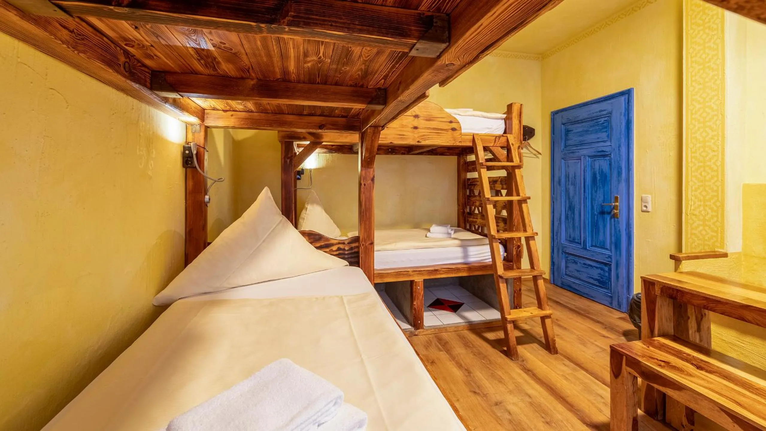 bunk bed, Bed in Gästehaus Mezcalero