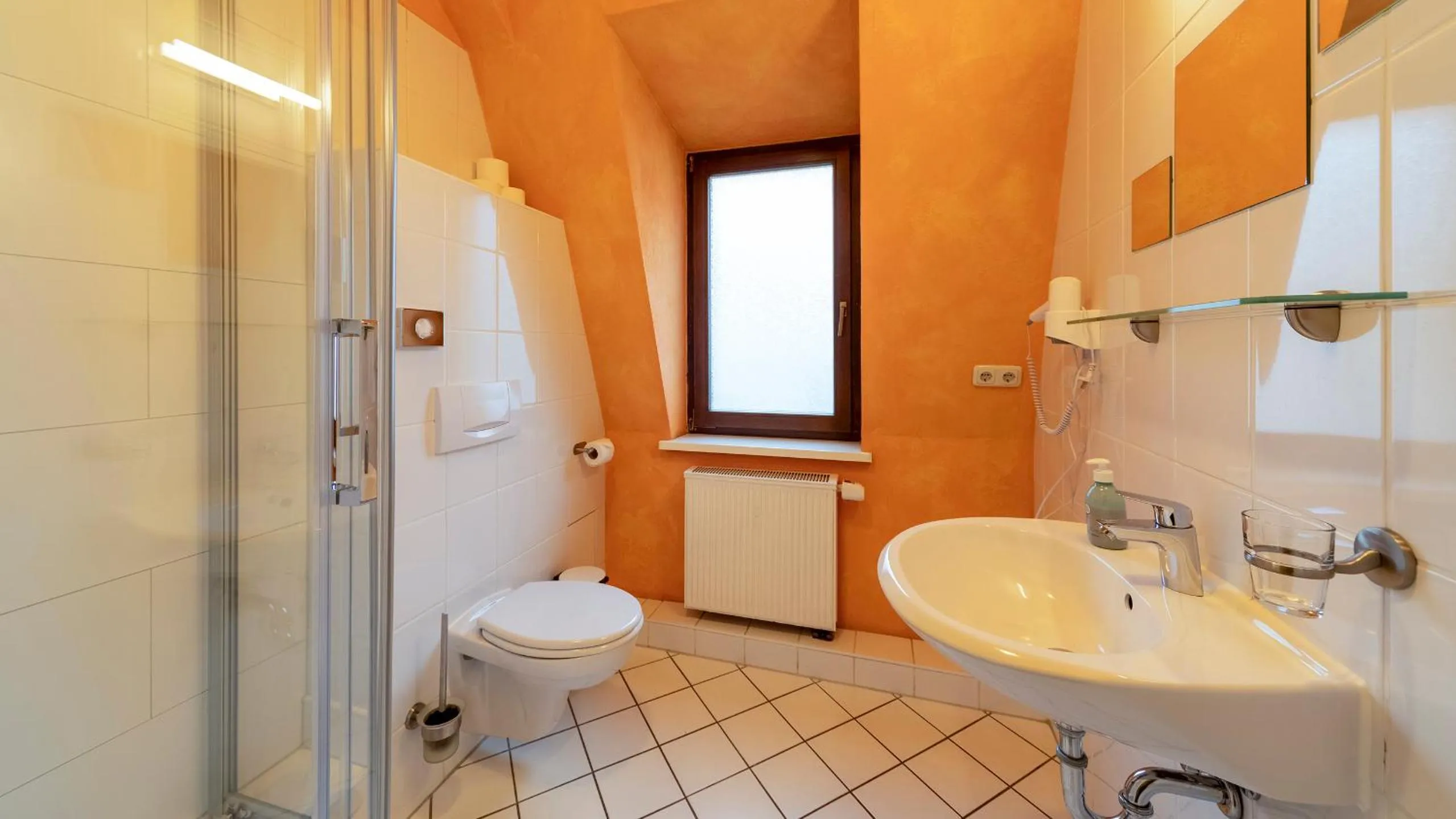 Bathroom in Gästehaus Mezcalero