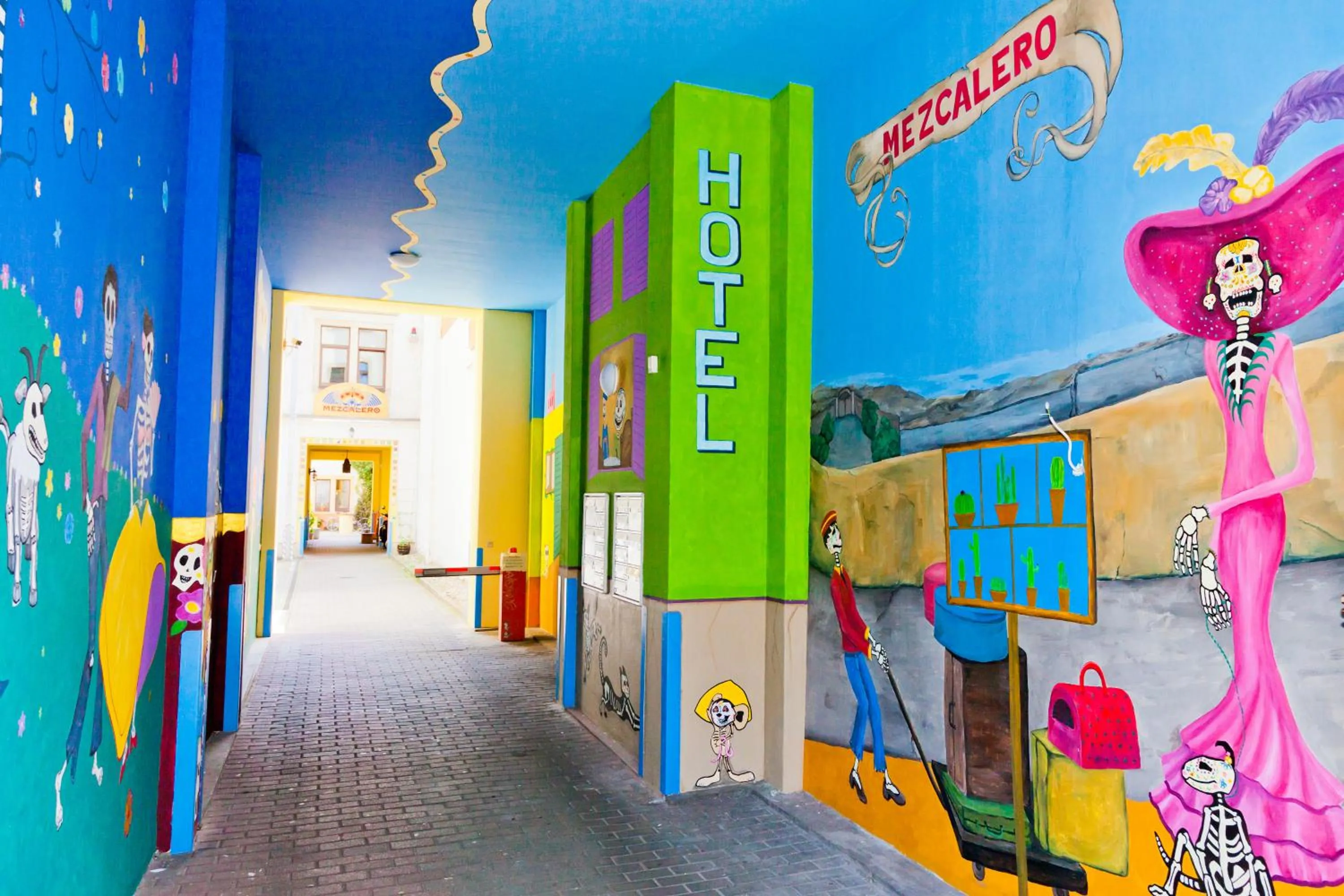 Facade/entrance in Gästehaus Mezcalero