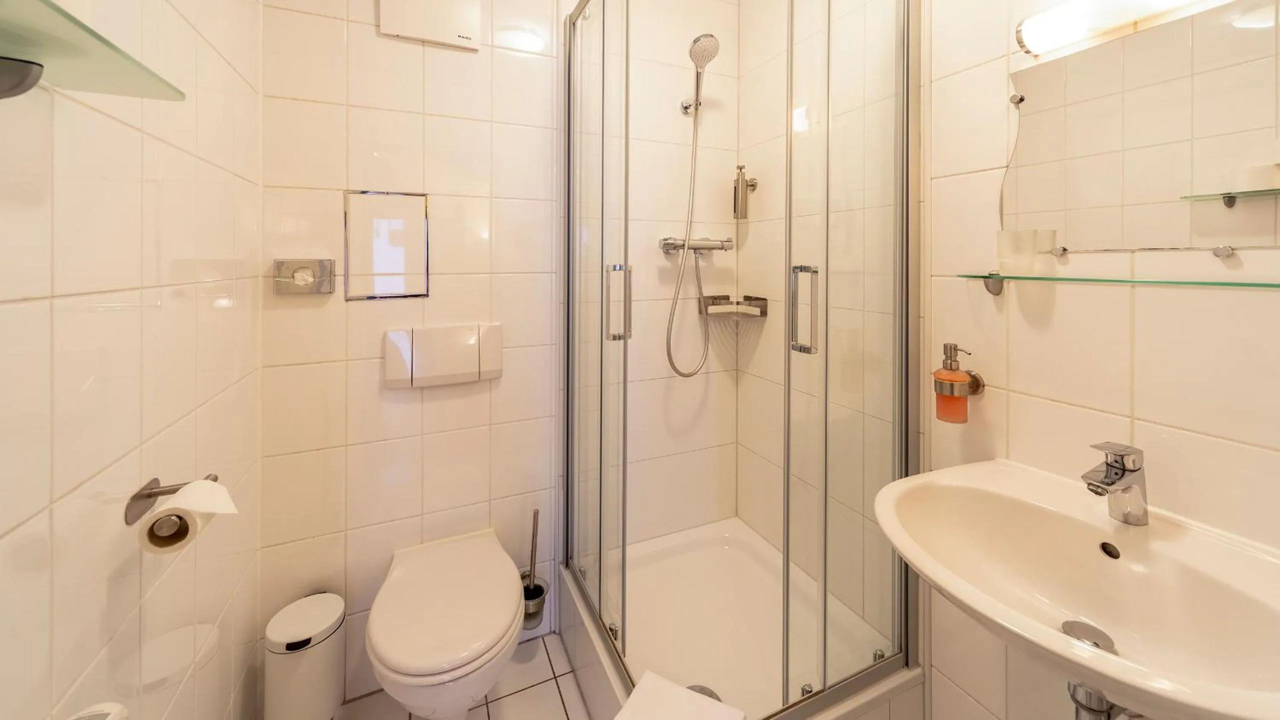 Bathroom in Gästehaus Mezcalero