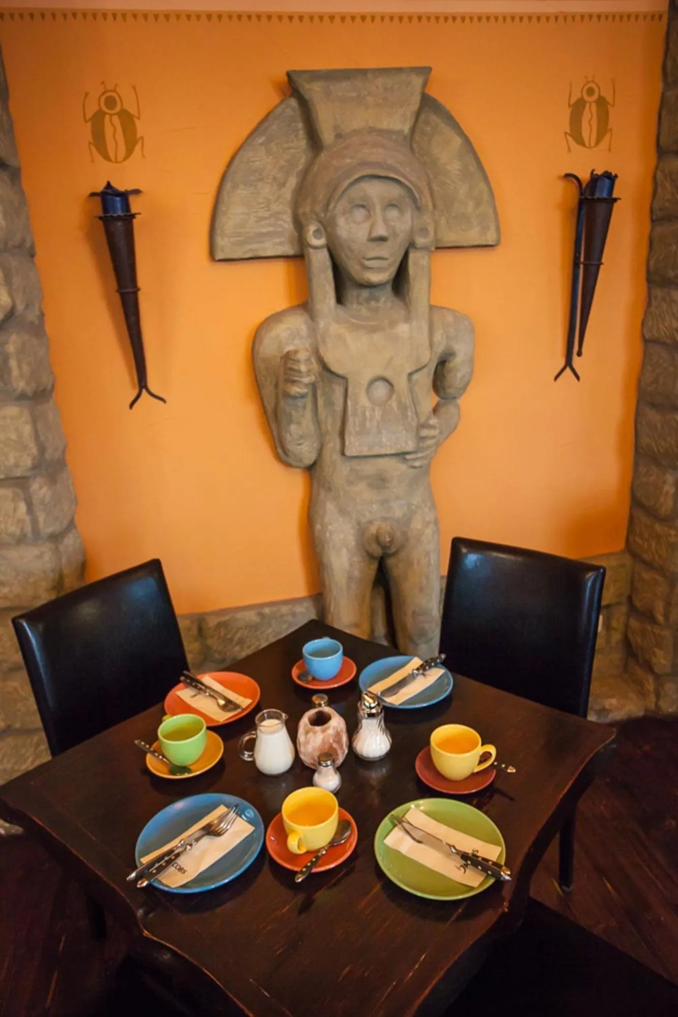 Decorative detail in Gästehaus Mezcalero