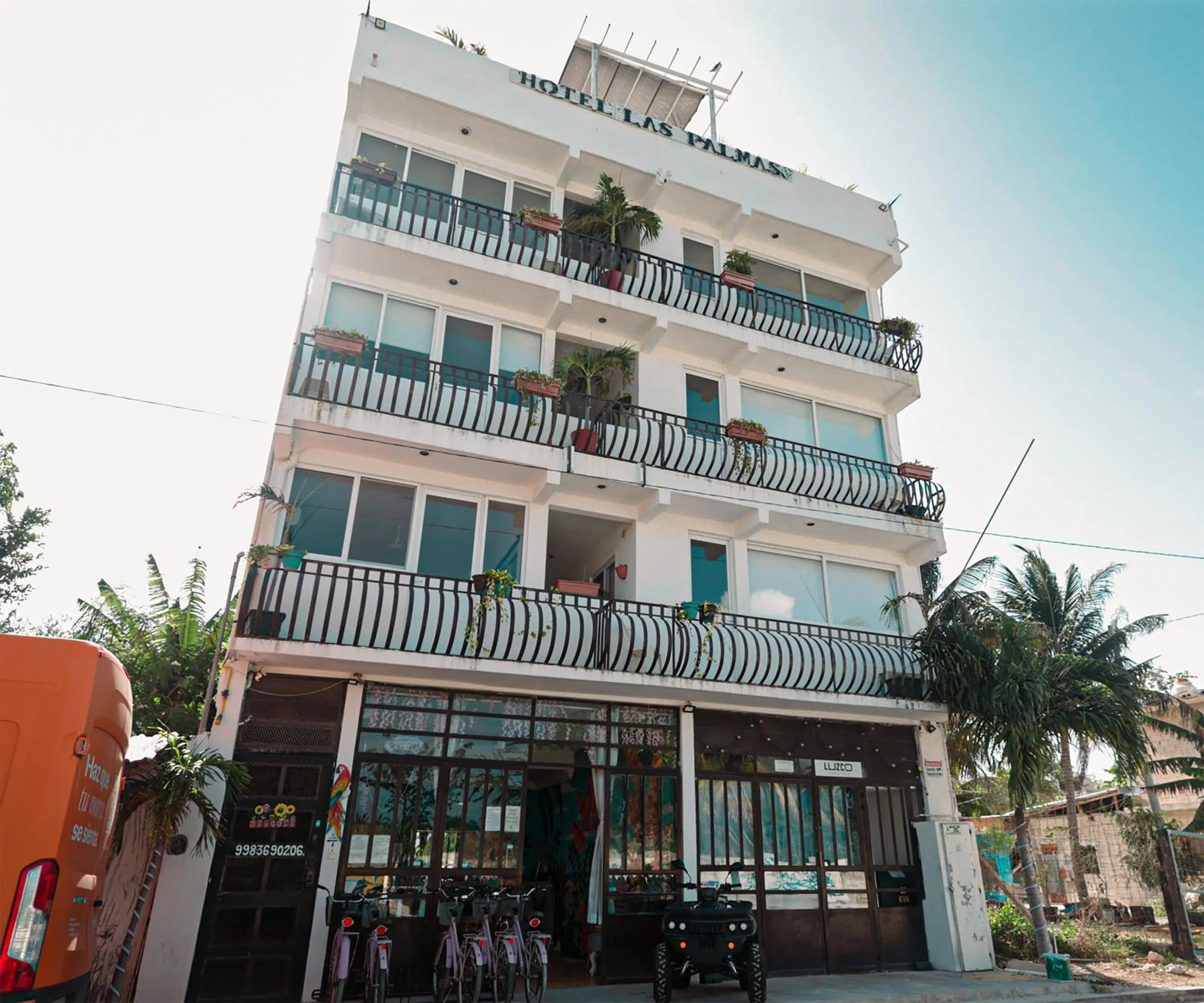 Property building in Puerto Morelos Hotel Las Palmas - Near the beach