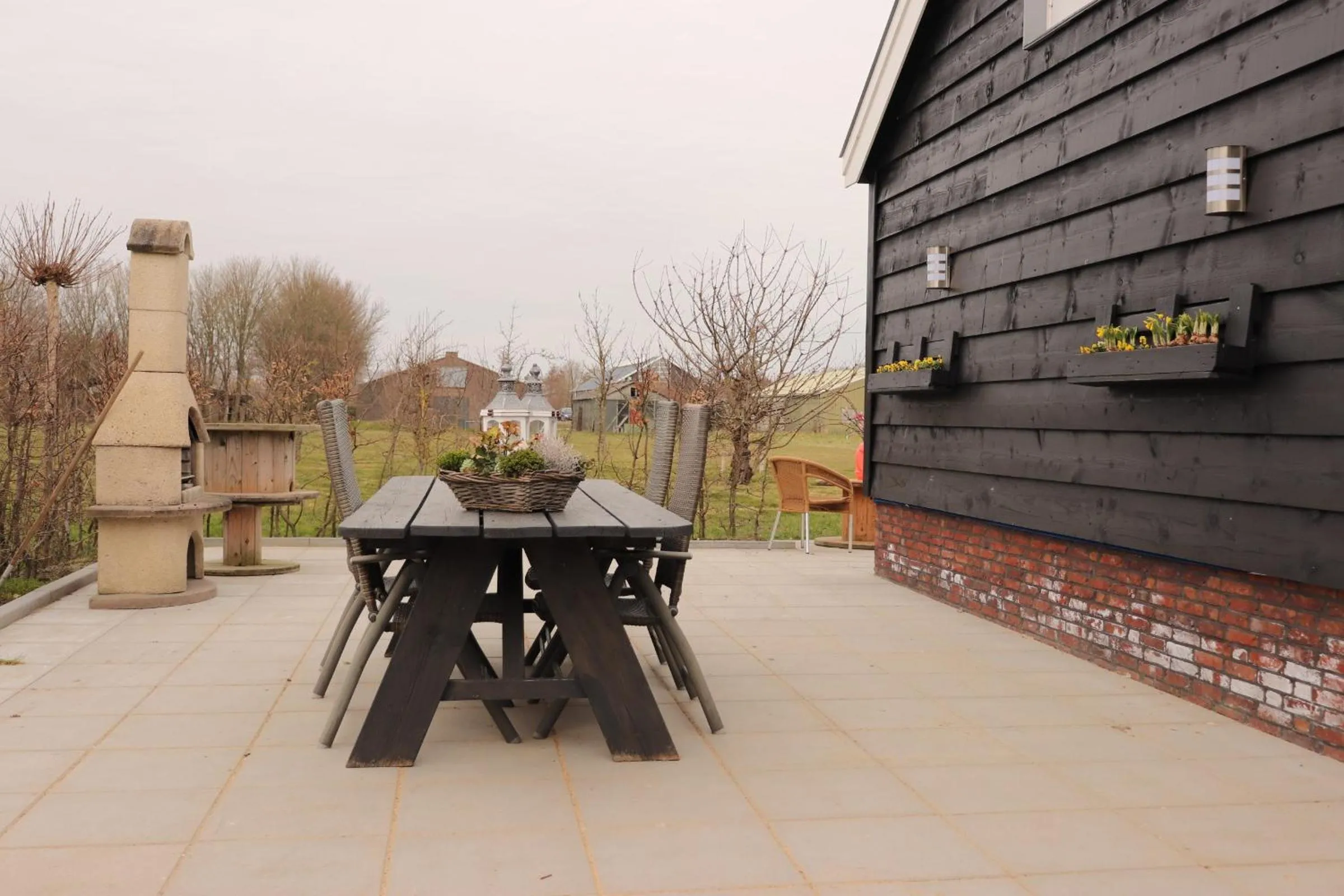 BBQ facilities in B&B Buutegeweun