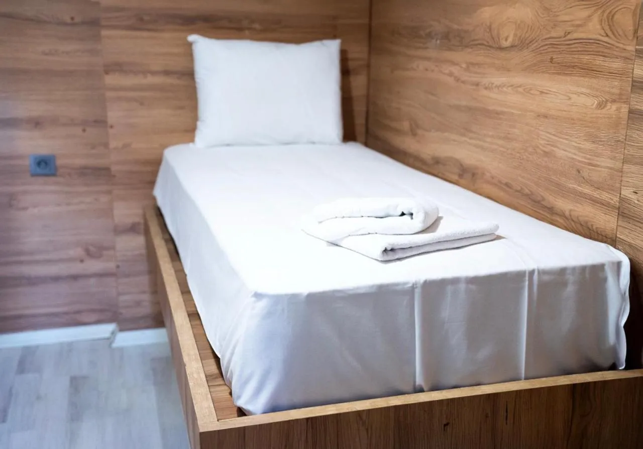 Bed in Taksim No1 Suites