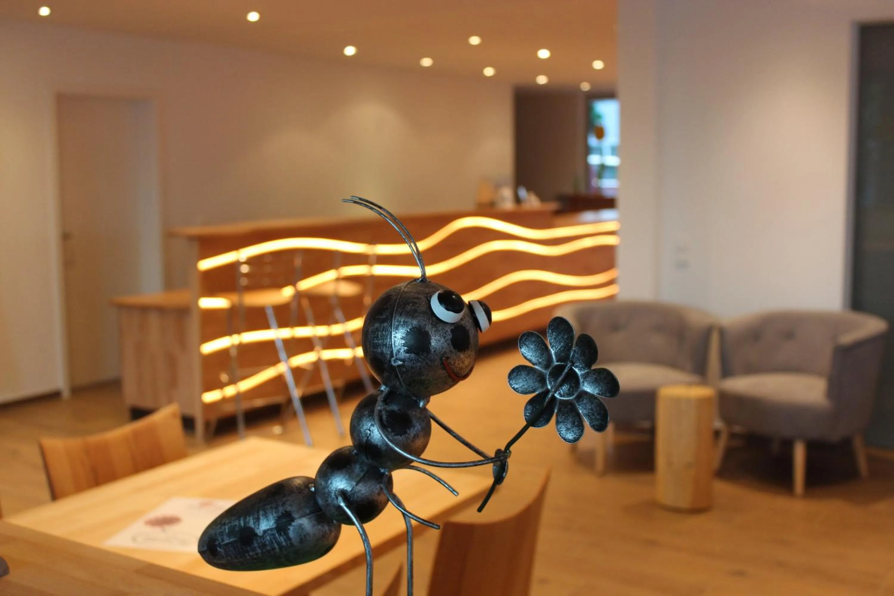 Lobby or reception in Hotel Sunnegässle