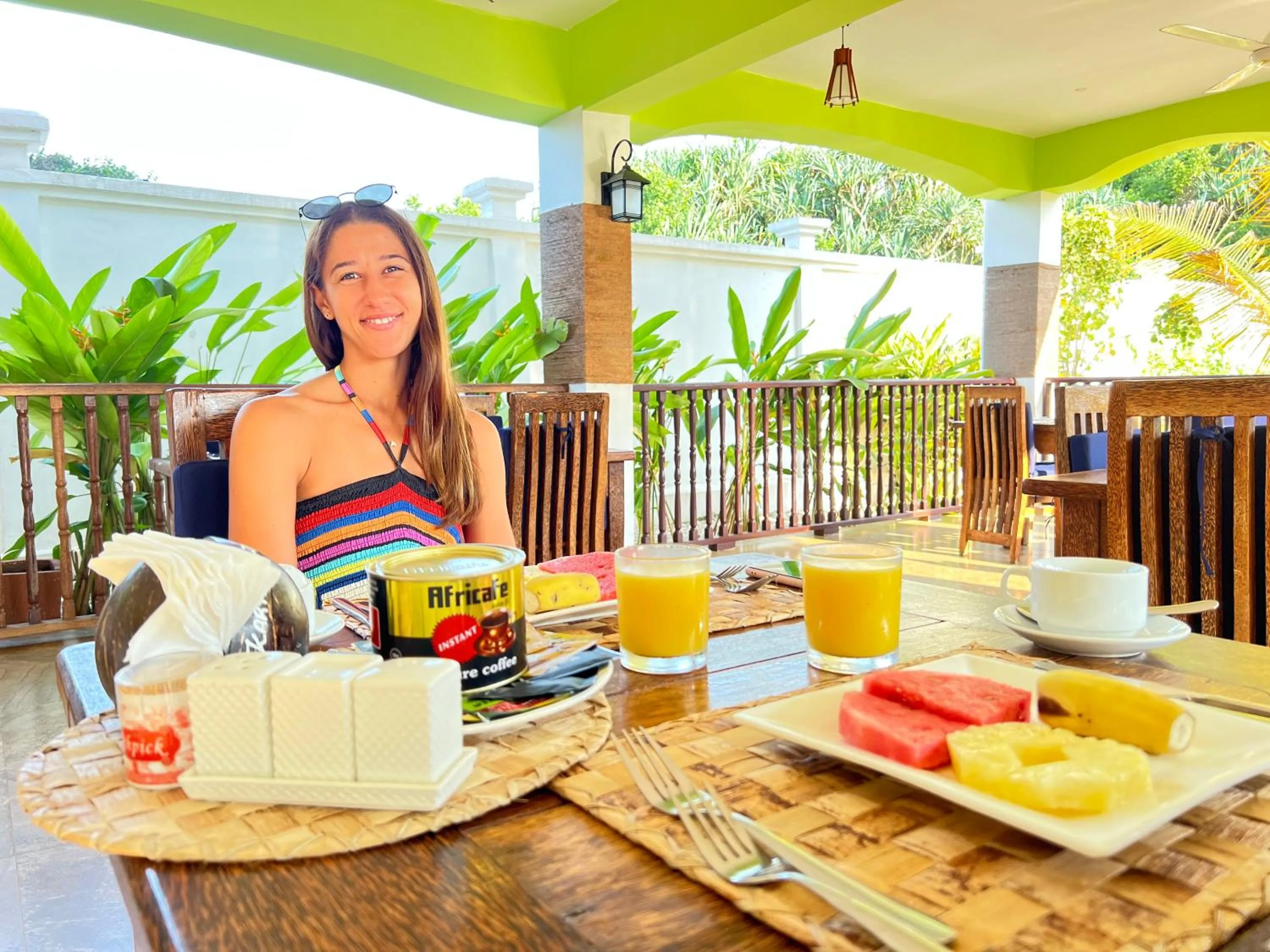 Dining area in Zanoceanique Hotel