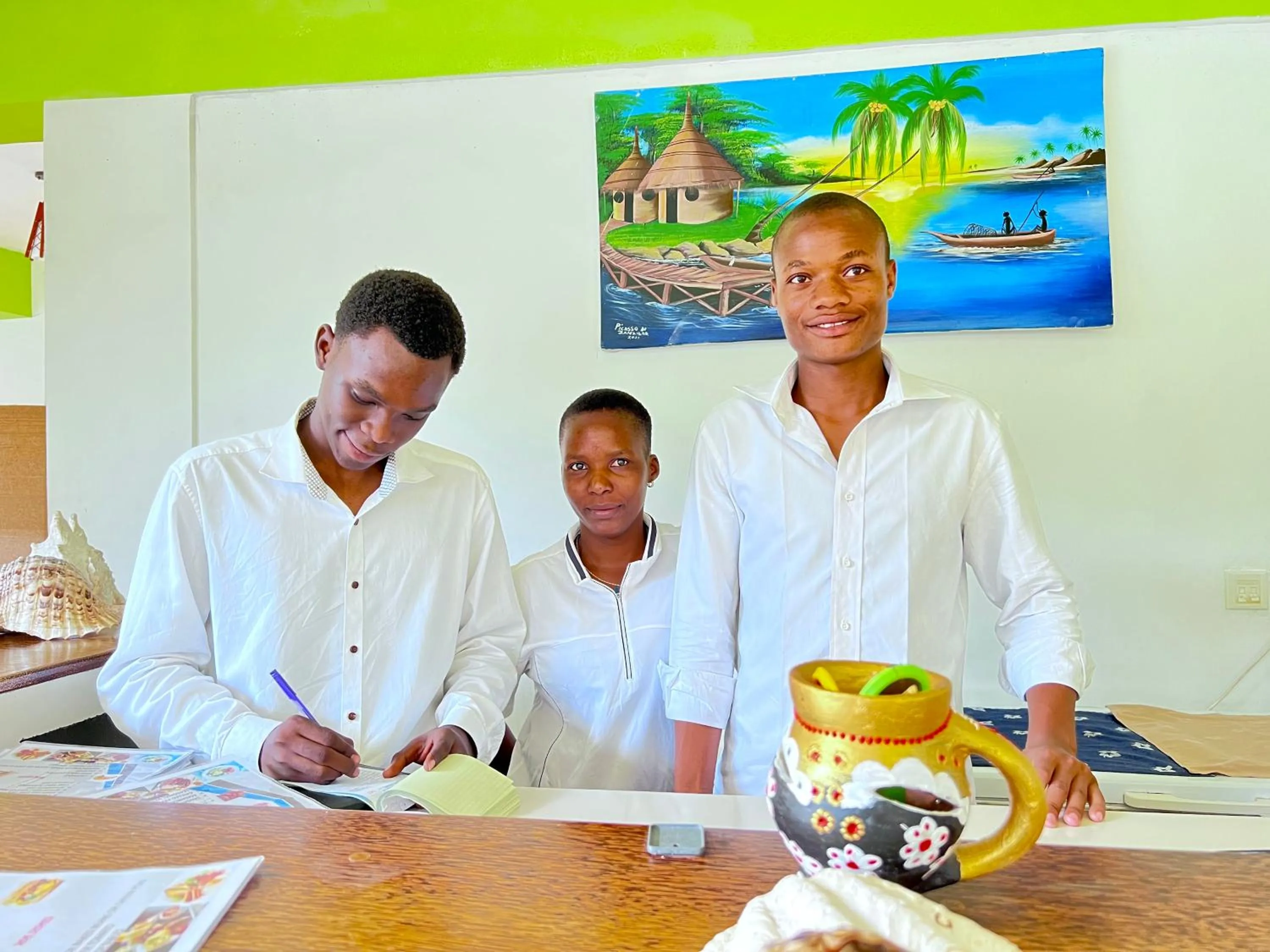 Lobby or reception in Zanoceanique Hotel