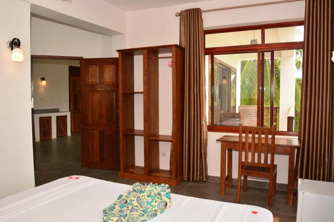 View (from property/room), Bed in Zanoceanique Hotel