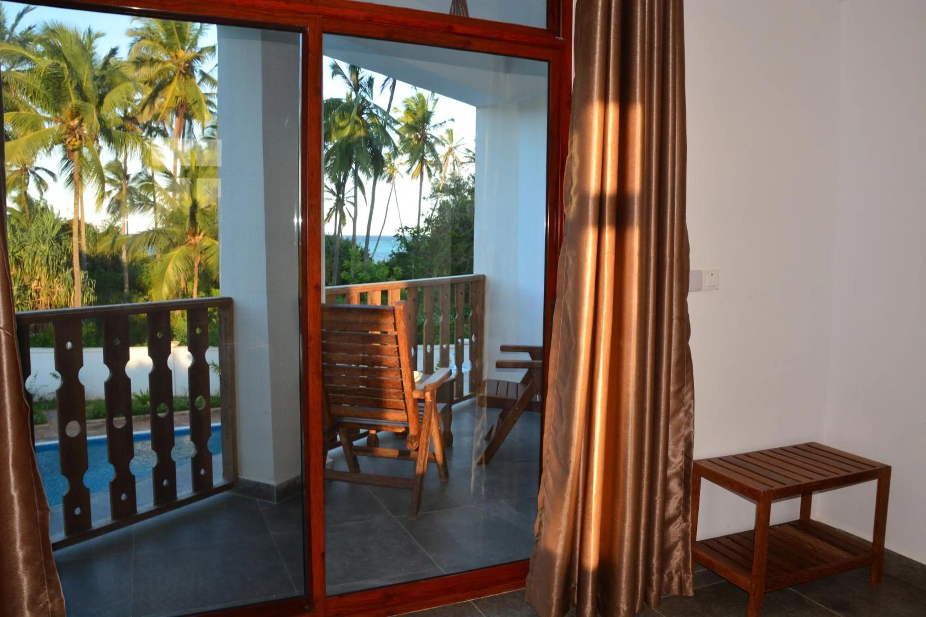 Balcony/Terrace in Zanoceanique Hotel