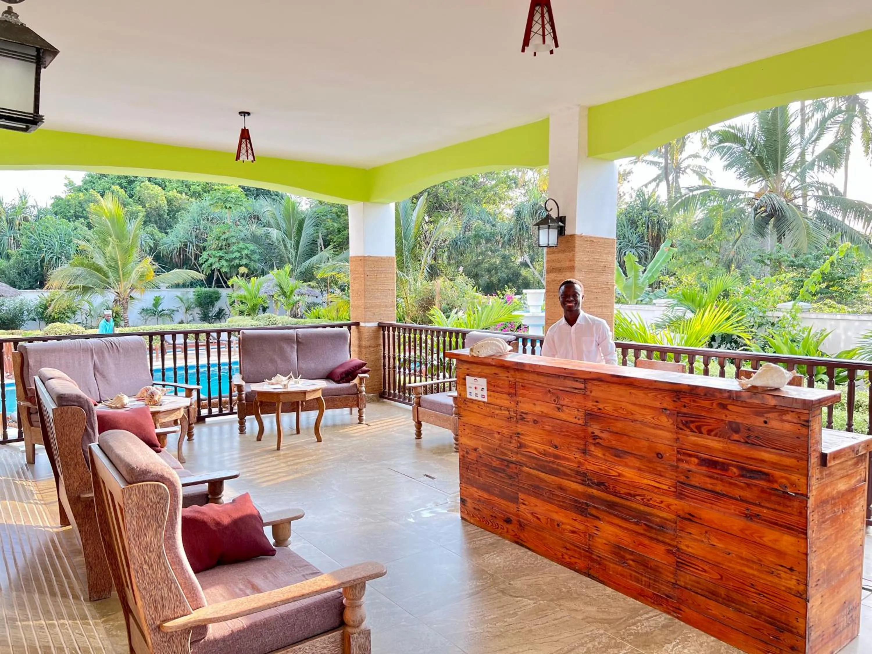 People in Zanoceanique Hotel