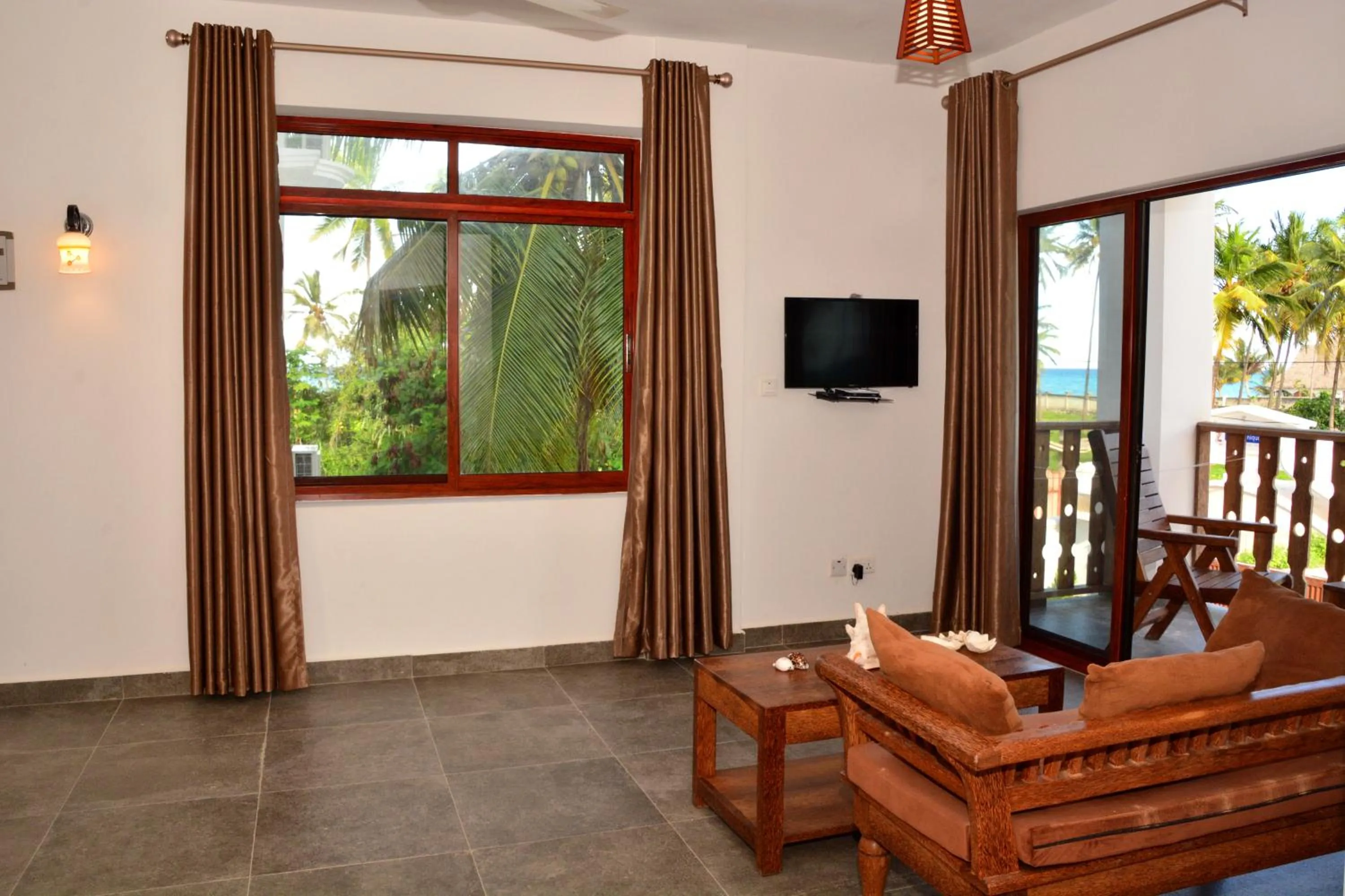 Living room in Zanoceanique Hotel