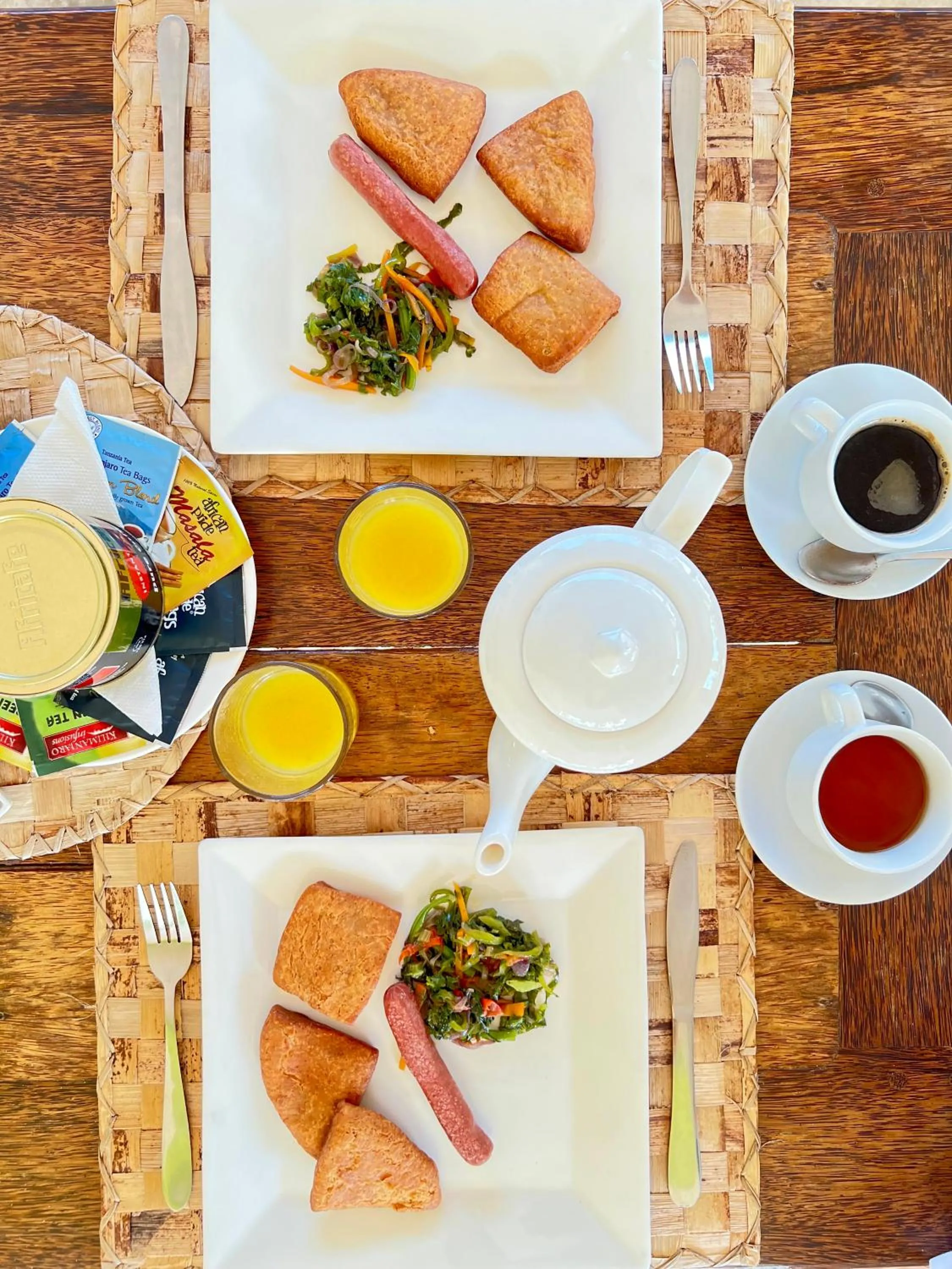 Breakfast in Zanoceanique Hotel