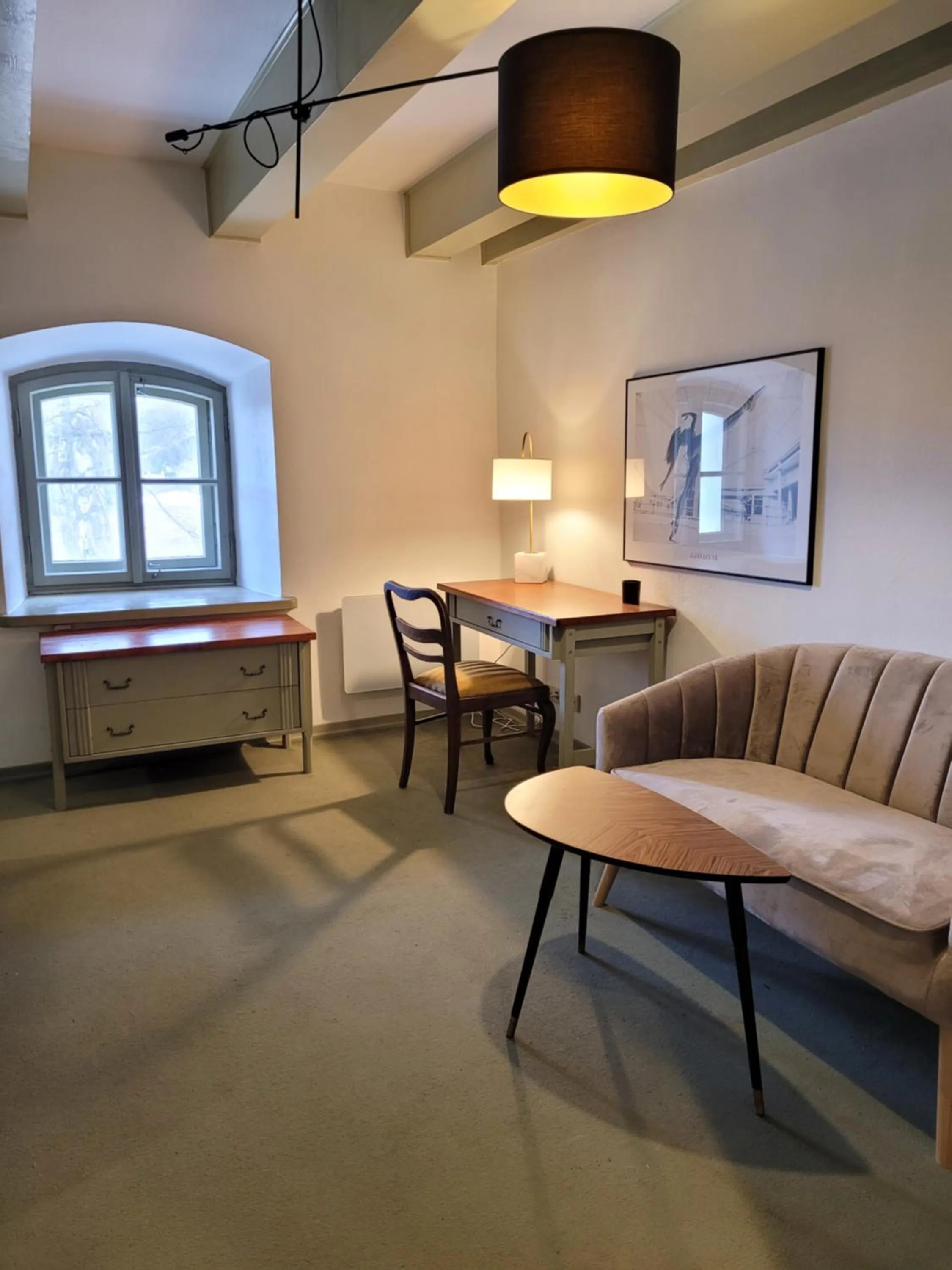 Seating area in Spichlerz na Krakowskiej