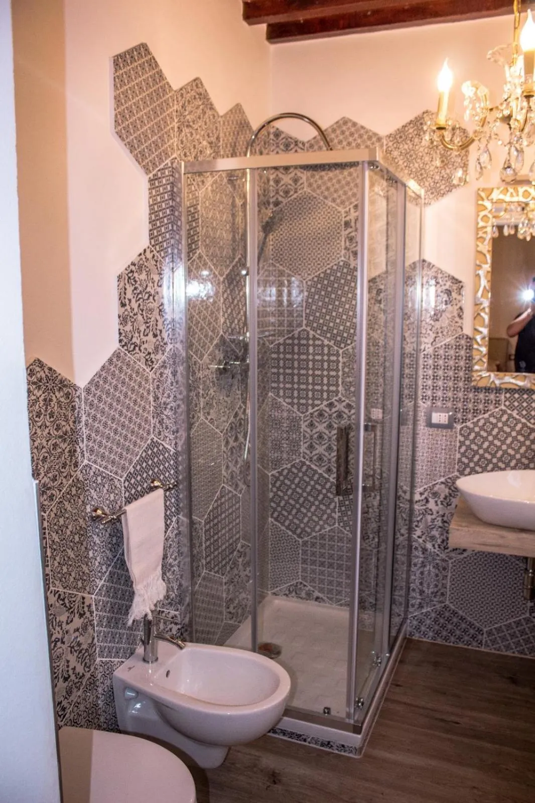 Bathroom in Fonte alle Ninfe B&B