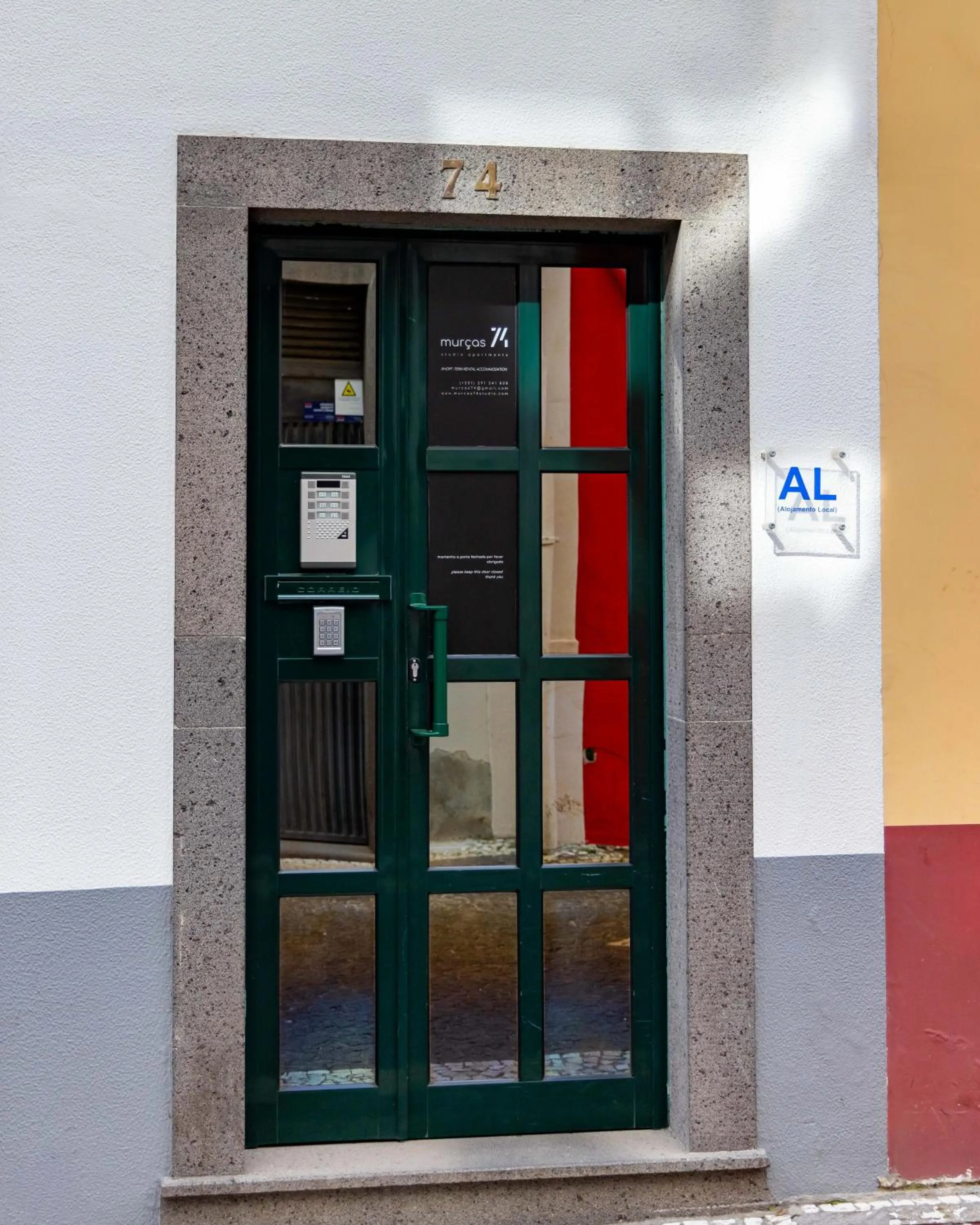 Facade/entrance in Murças74 - Studio Apartments