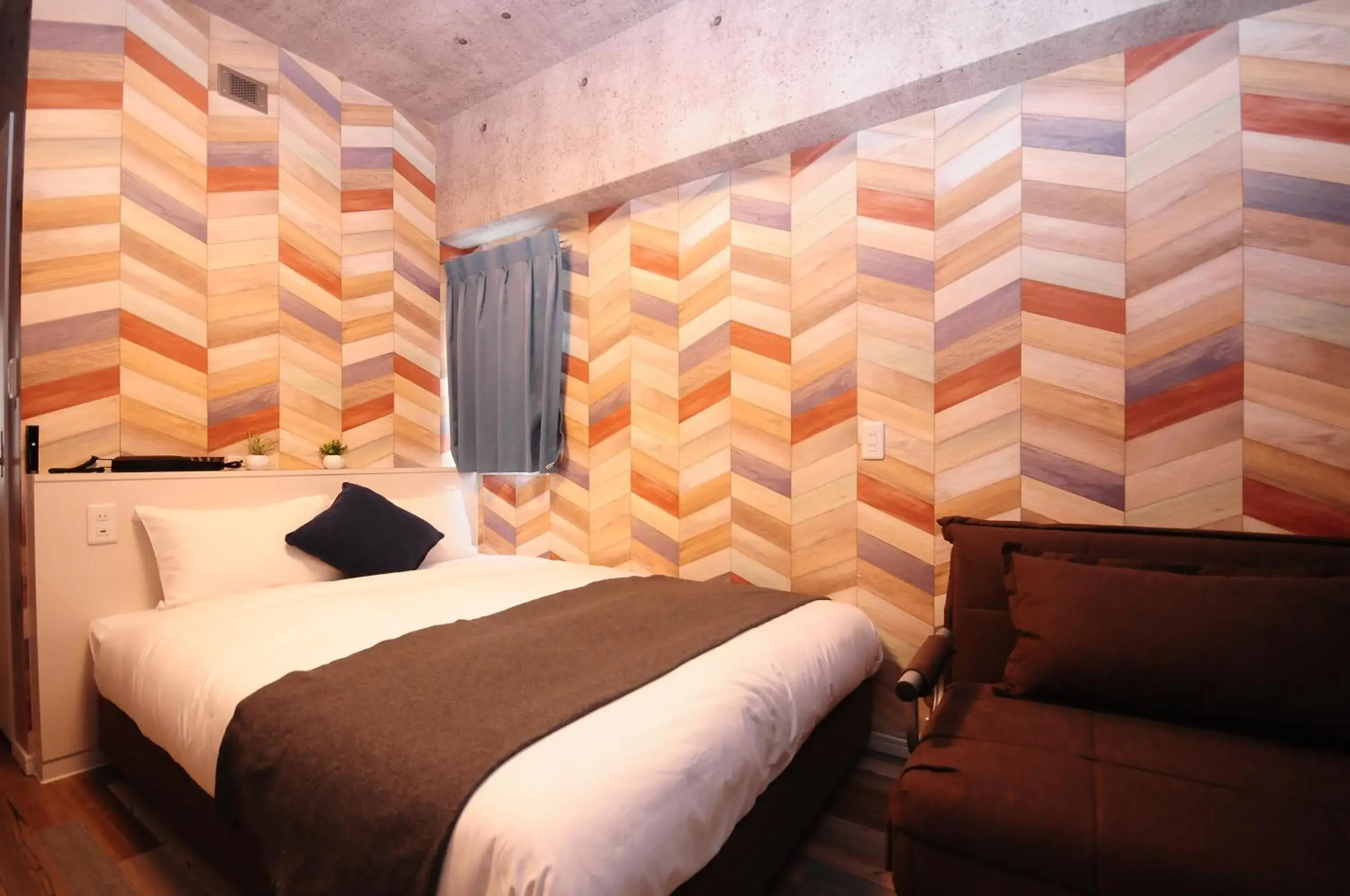 Bedroom, Bed in Hotel Japanesque Fukuoka Bedroom, Bed in Hotel Japanesque Fukuoka