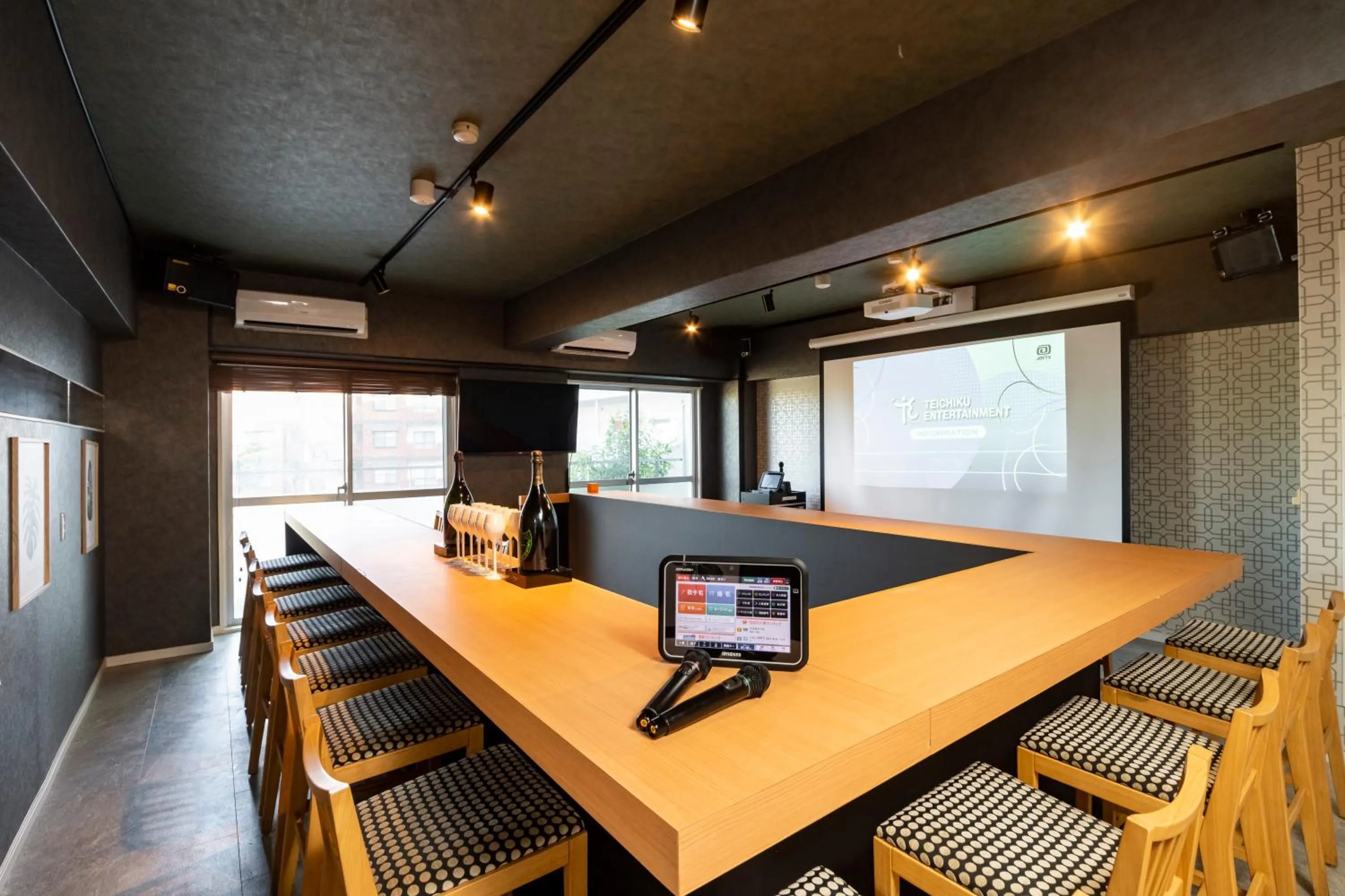 Karaoke in Hotel Japanesque Fukuoka