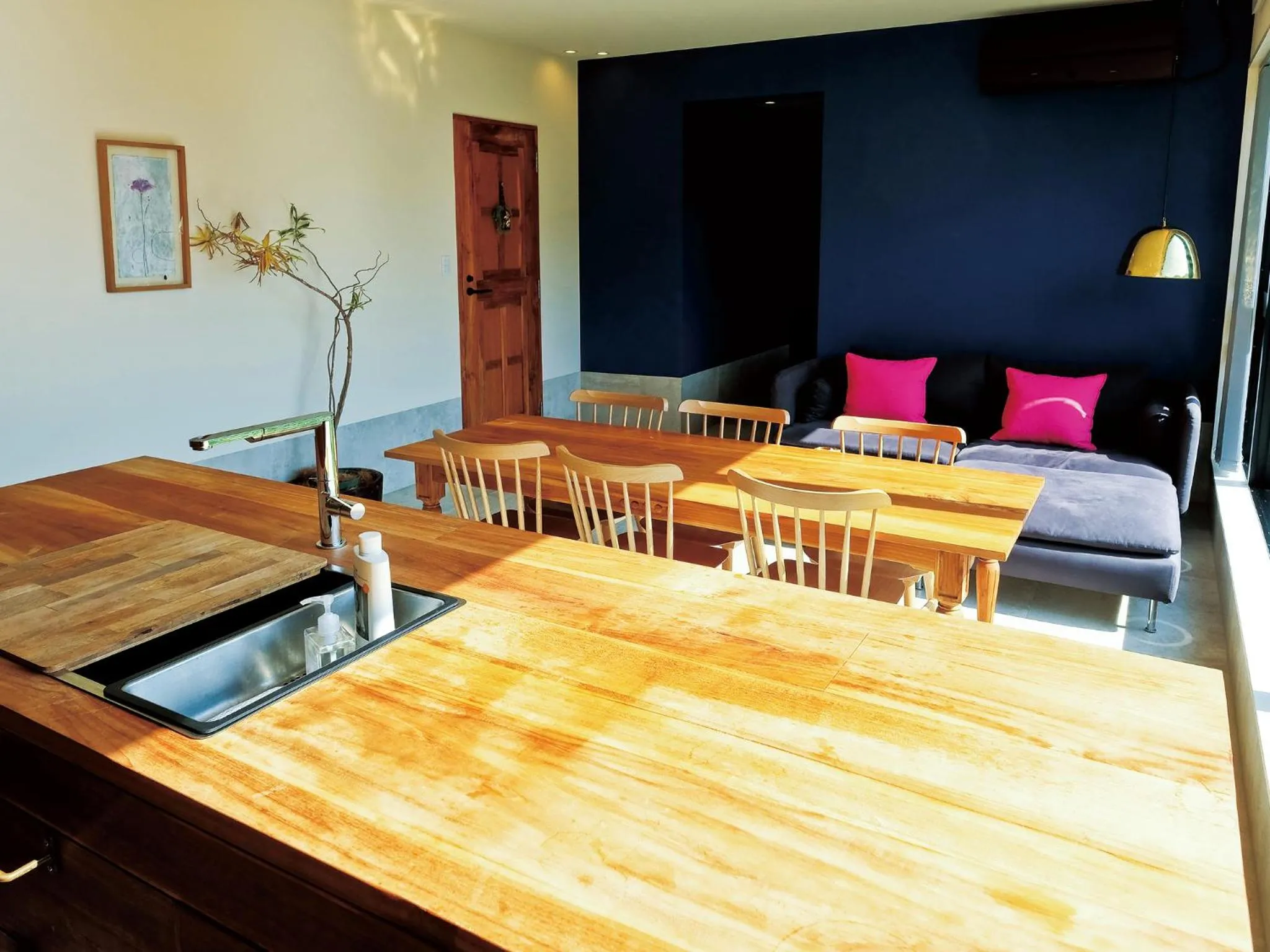 Kitchen or kitchenette in CHULAX OKINAWA YOMITAN【Designer Condominium Hotel】