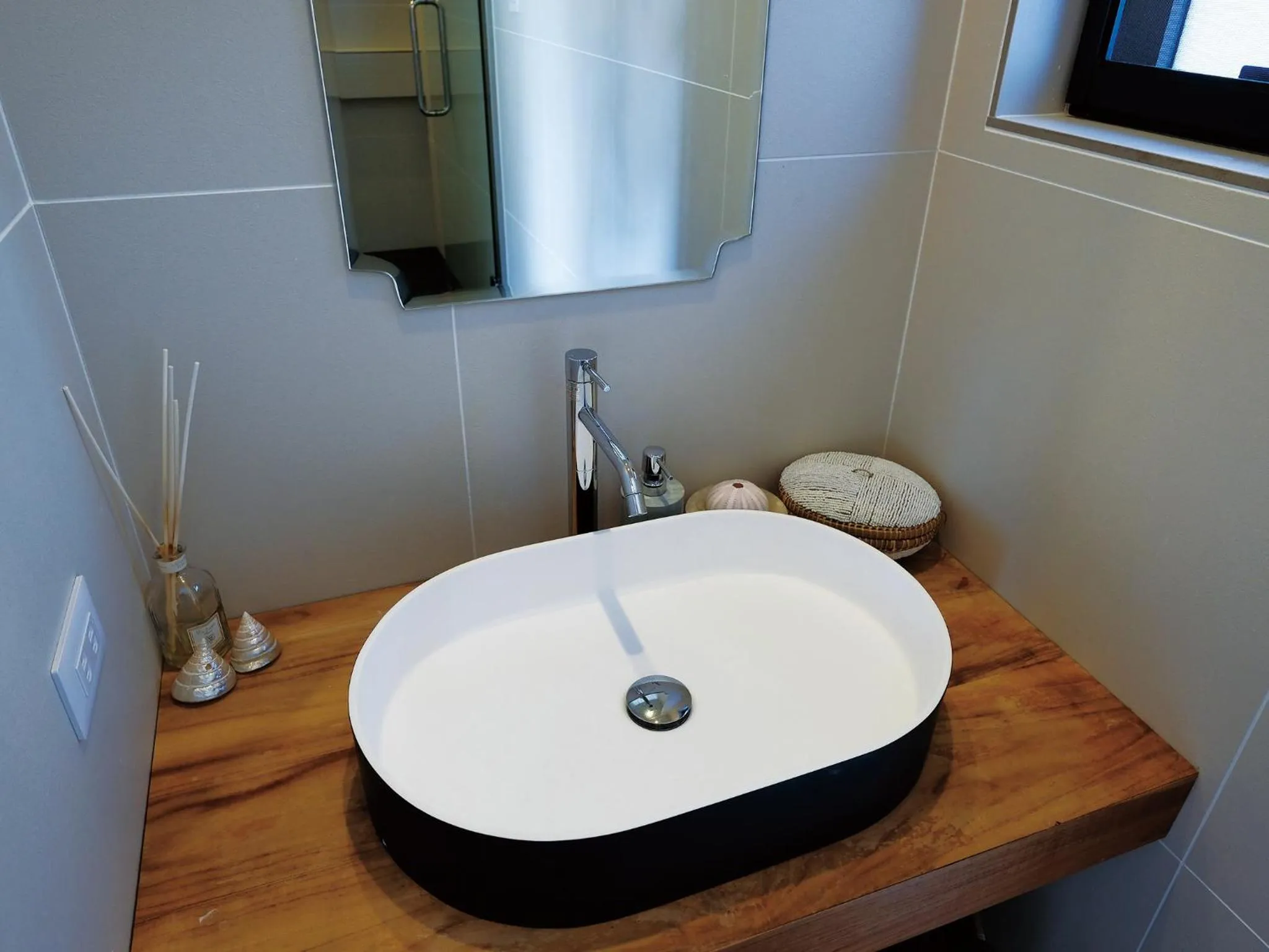 Bathroom in CHULAX OKINAWA YOMITAN【Designer Condominium Hotel】