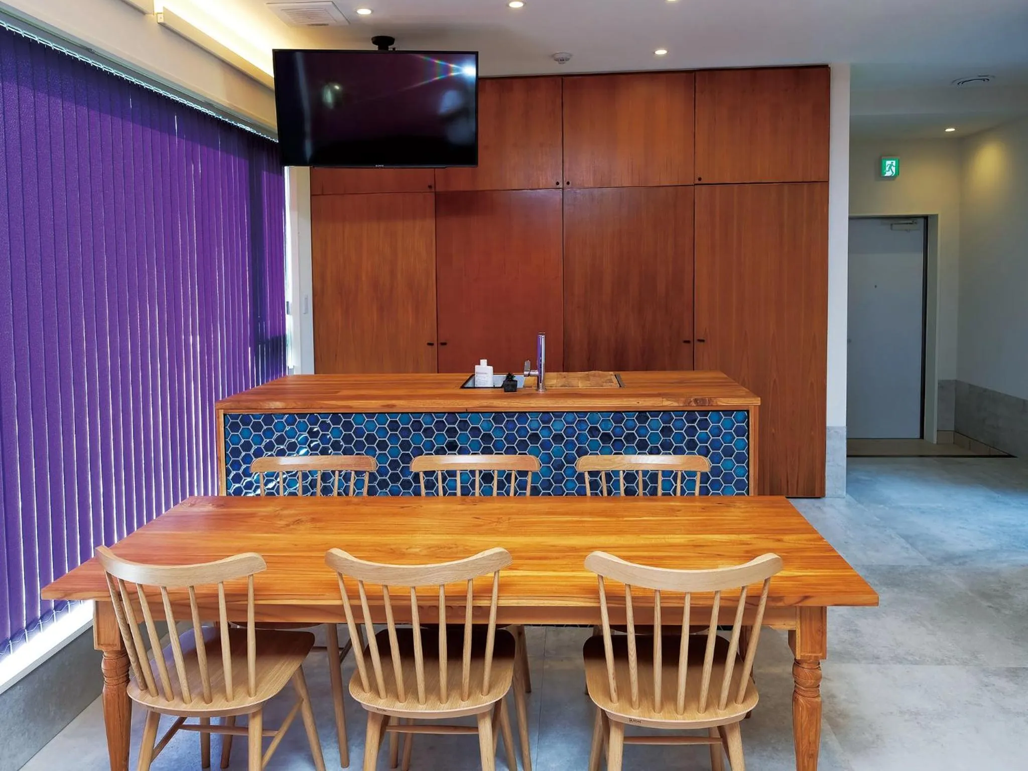 Living room in CHULAX OKINAWA YOMITAN【Designer Condominium Hotel】