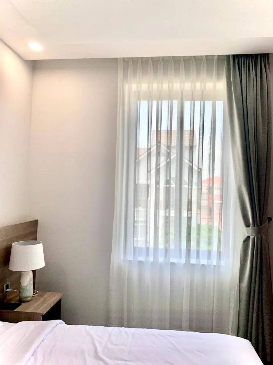 View (from property/room), Bed in Mansion Park Hotel & Apartment