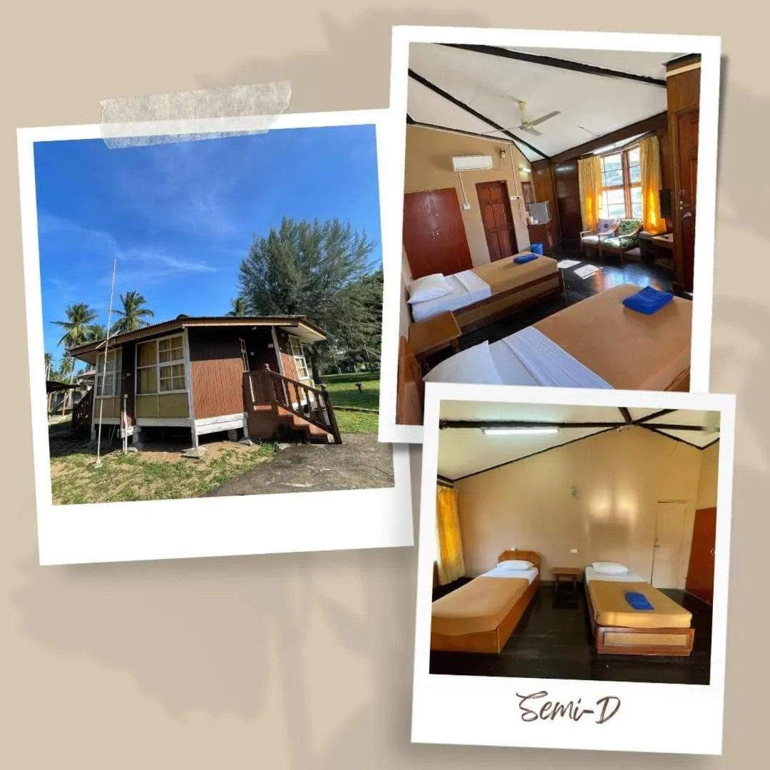 Bed in PCB BEACH RESORT