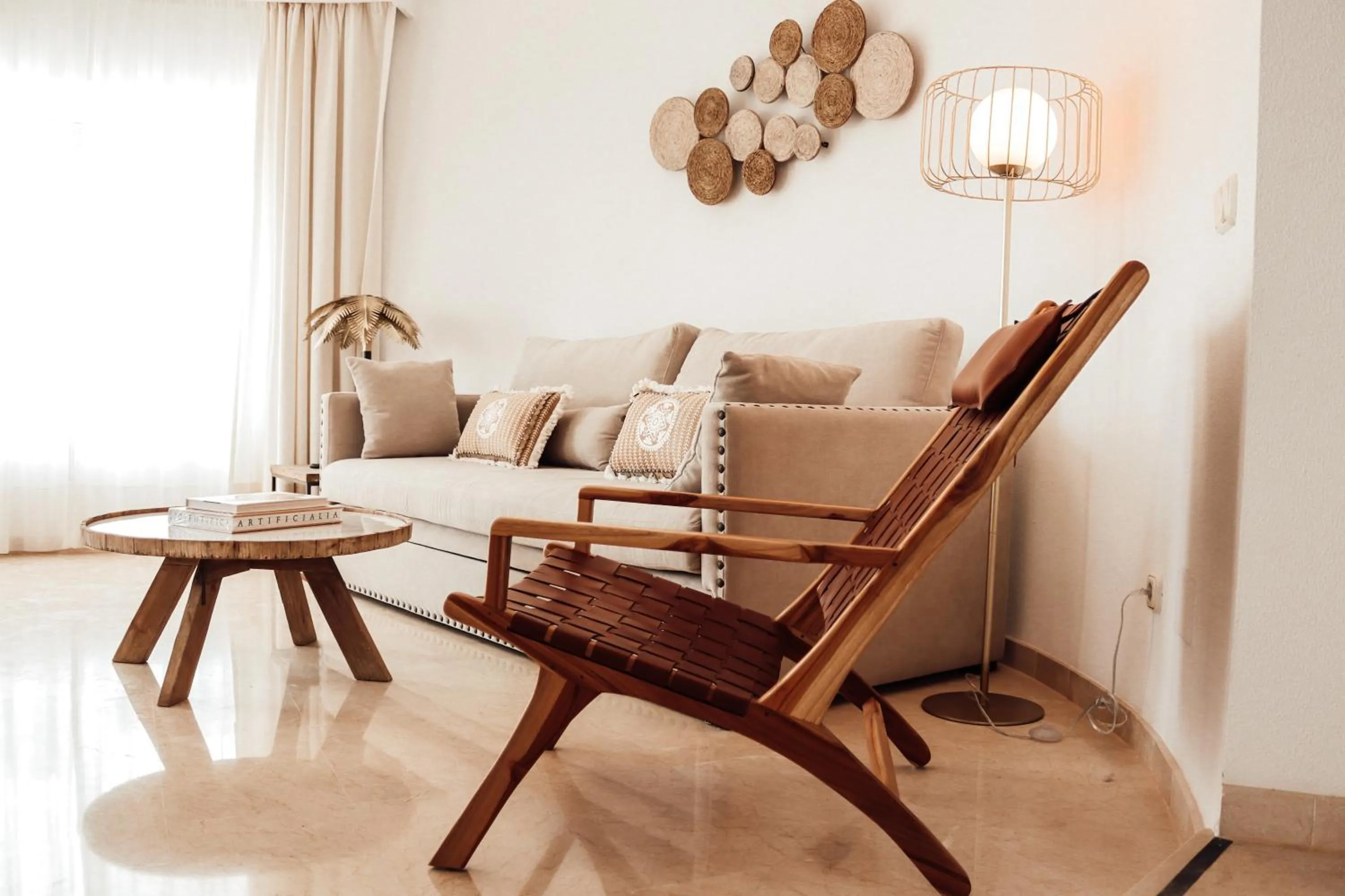 Living room in Villa Piccola by Cassai