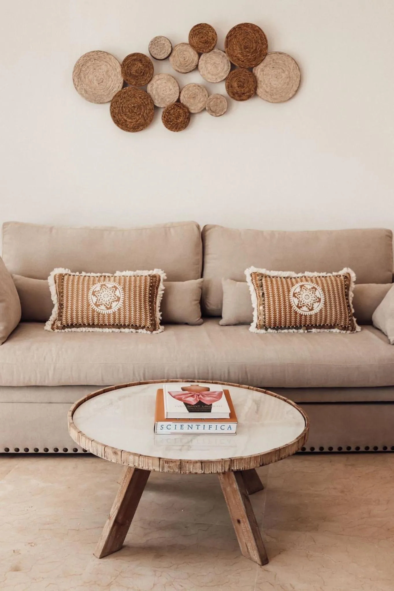 Living room in Villa Piccola by Cassai