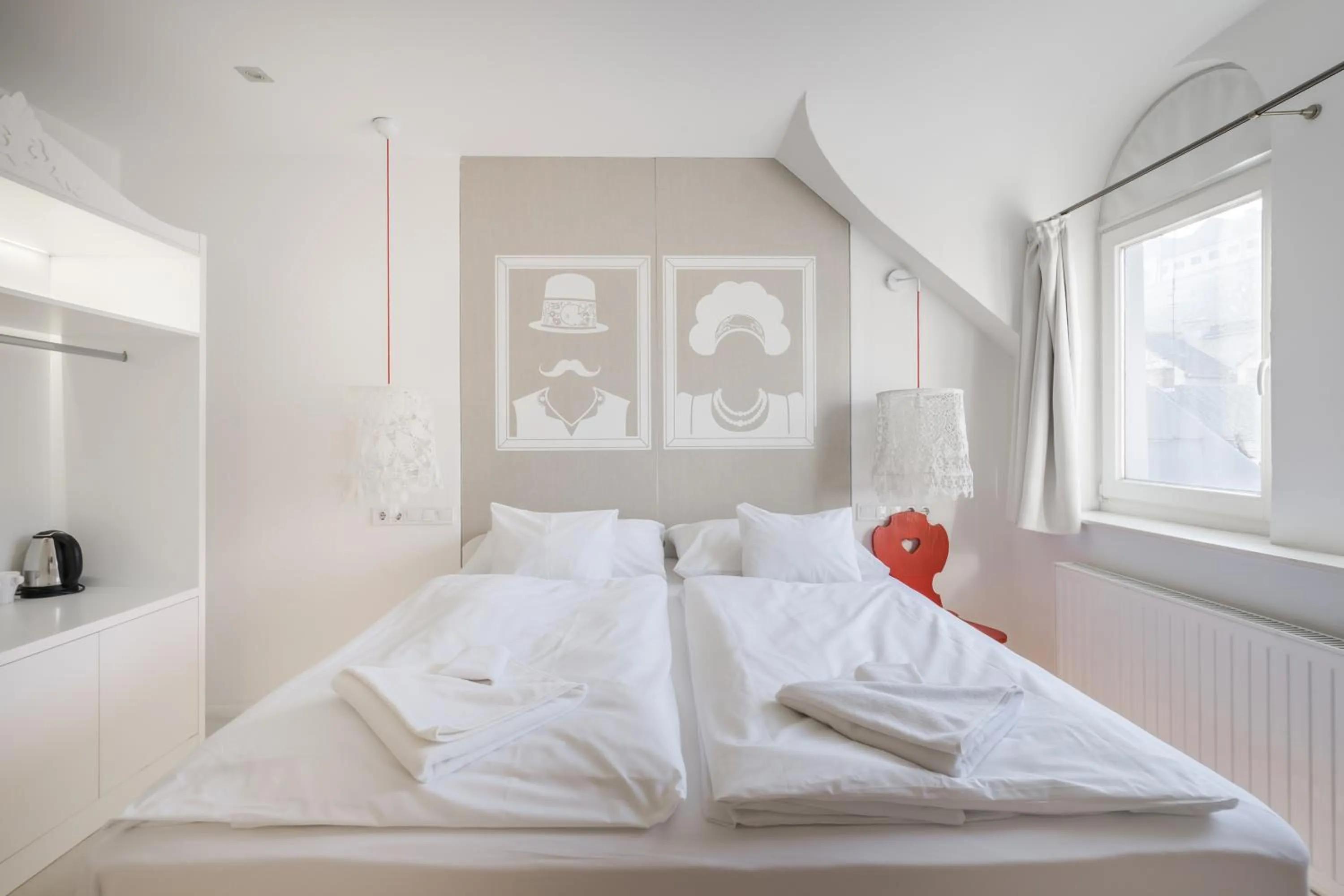 Bed in Butik Apartments, by BQA