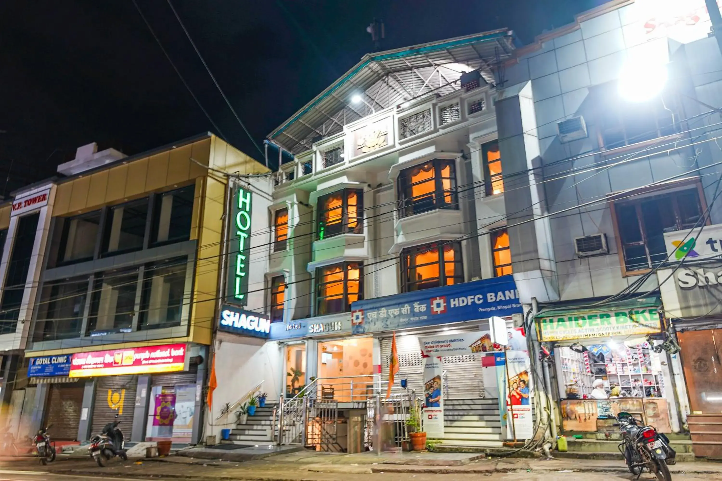 Property building in Hotel The Shagun Property building in Hotel The Shagun