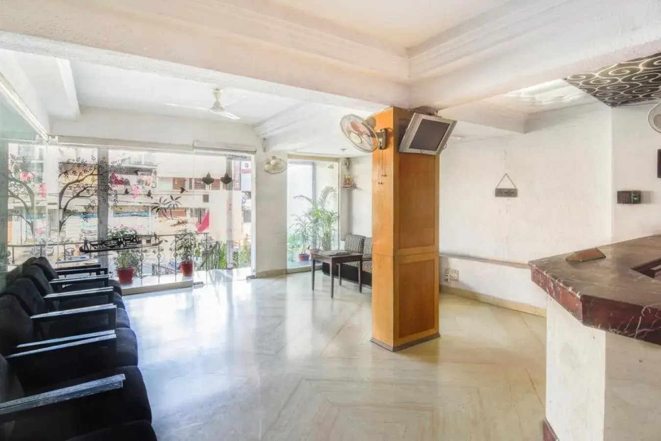 Lobby or reception in Hotel The Shagun Lobby or reception in Hotel The Shagun