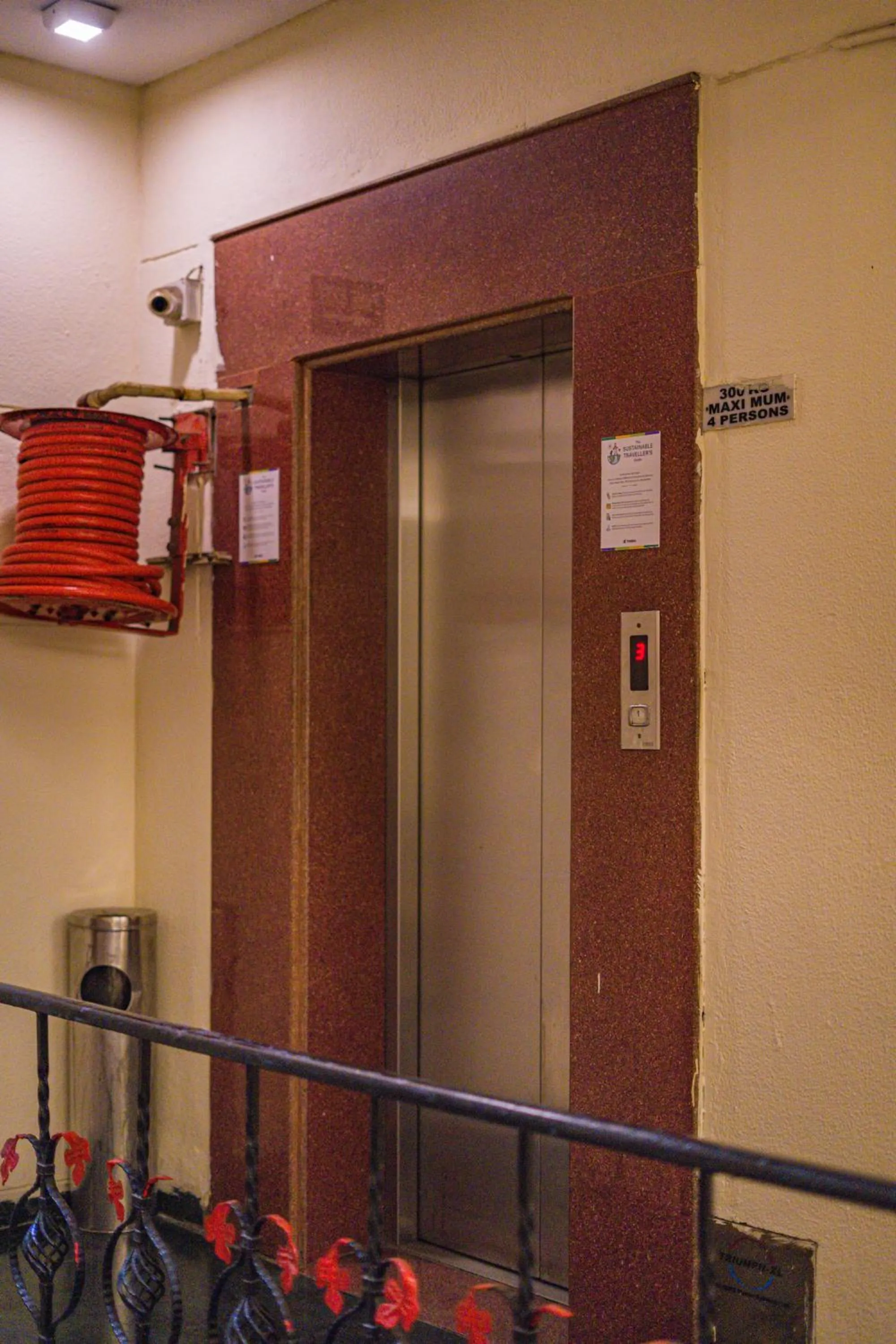 elevator in Hotel The Shagun