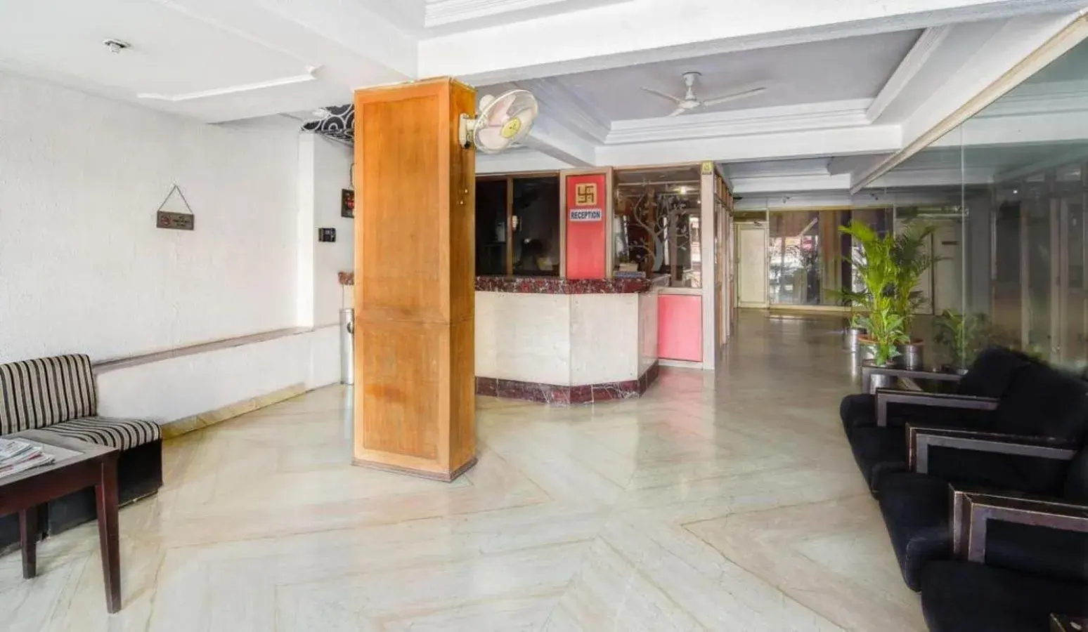 Lobby or reception in Hotel The Shagun Lobby or reception in Hotel The Shagun