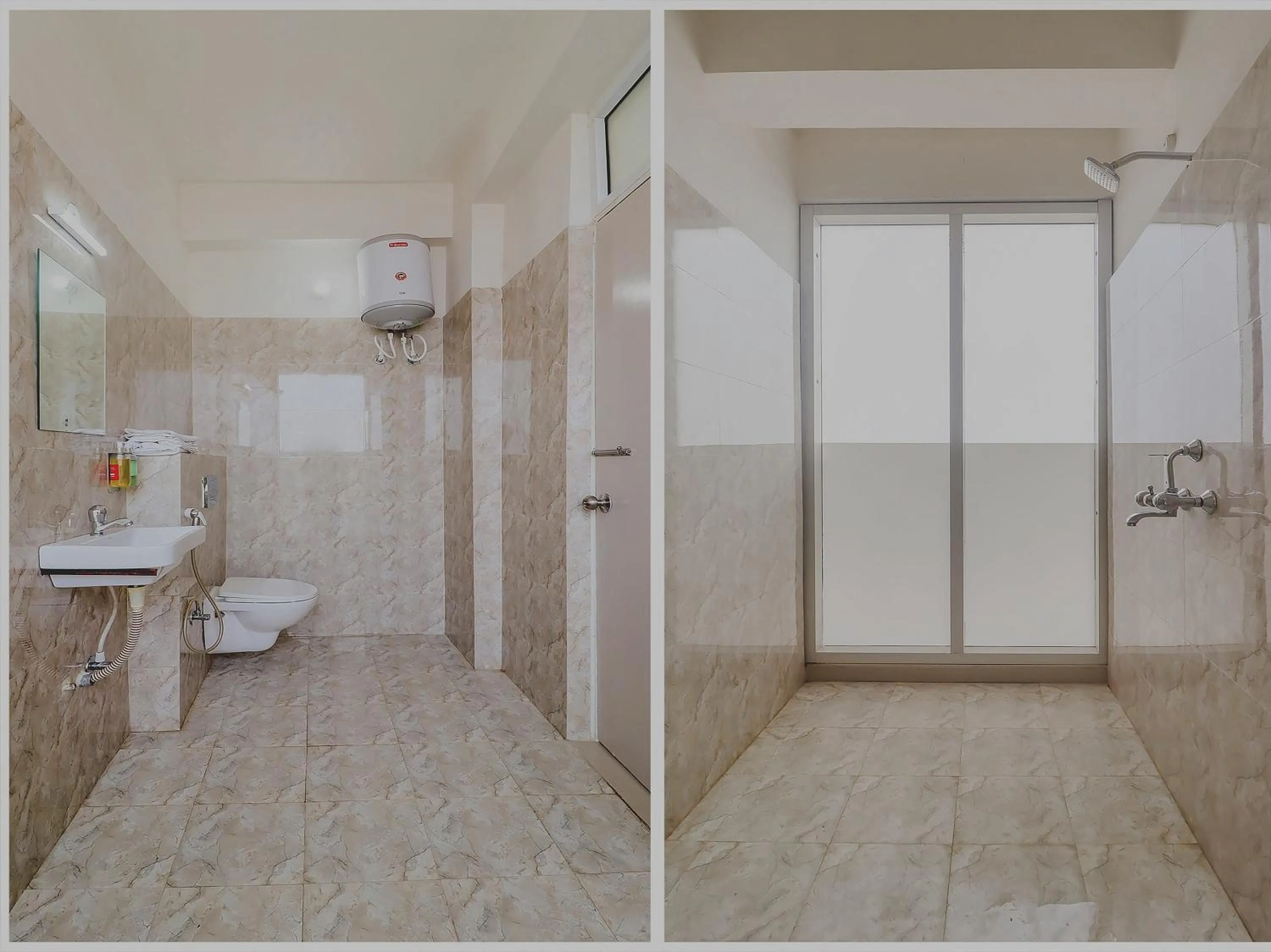 Bathroom in Hotel O Hotel Outline