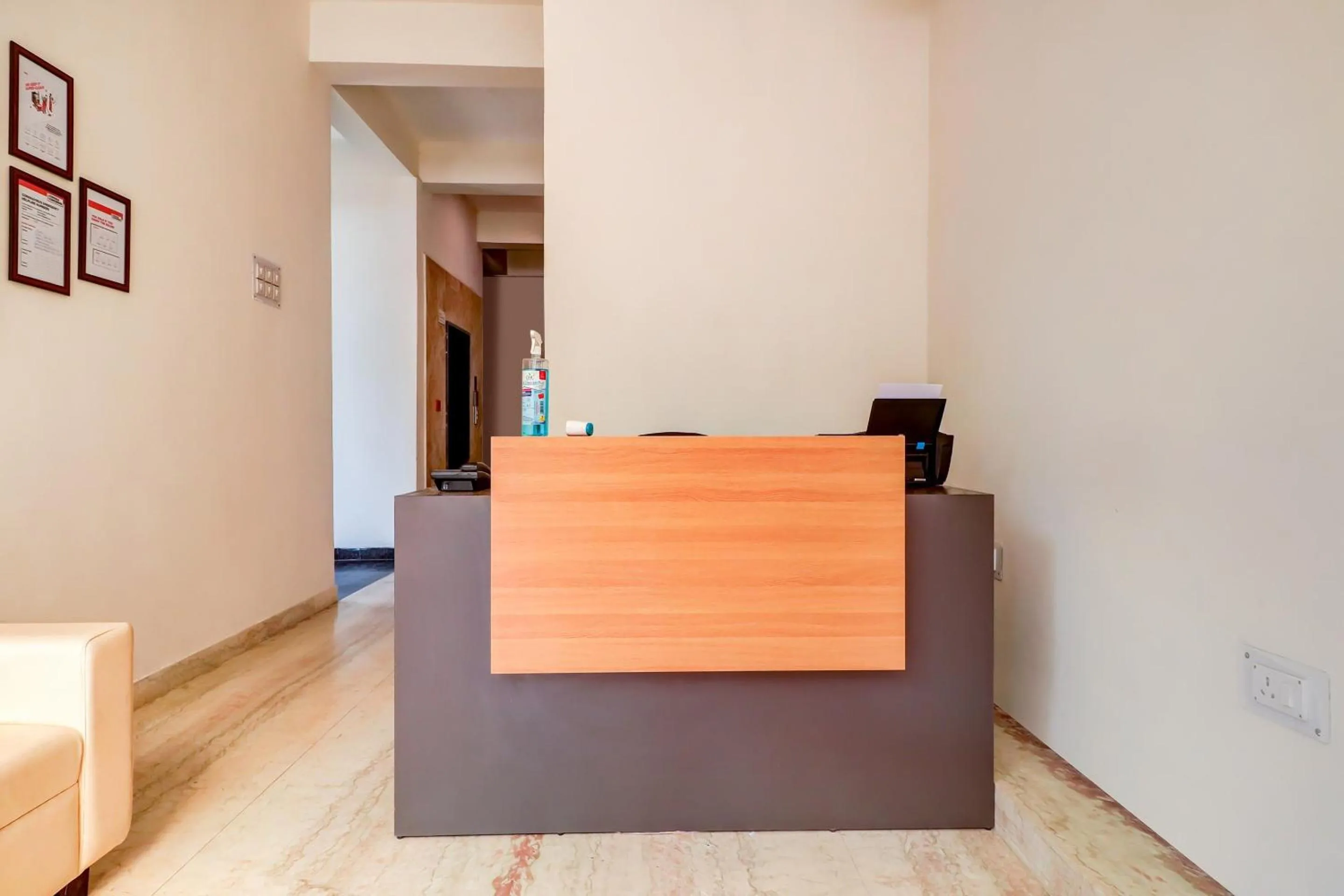 Lobby or reception in Super Hotel O Hotel Outline