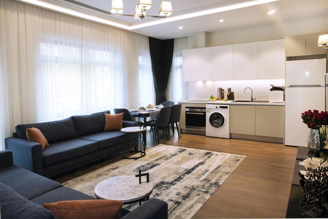 Living room in Garlon Residence