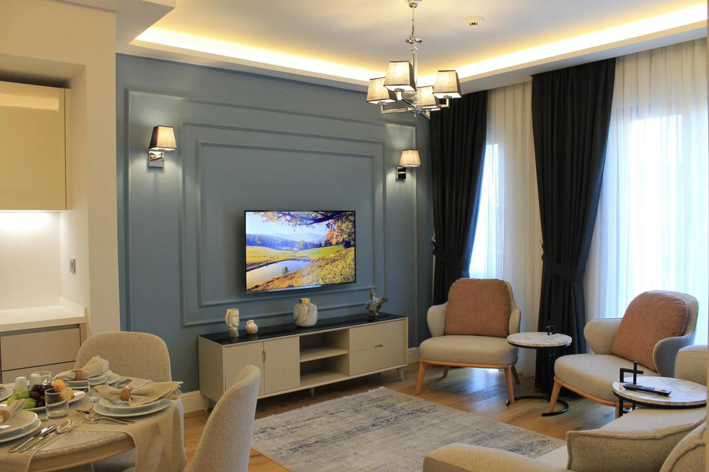Living room in Garlon Residence