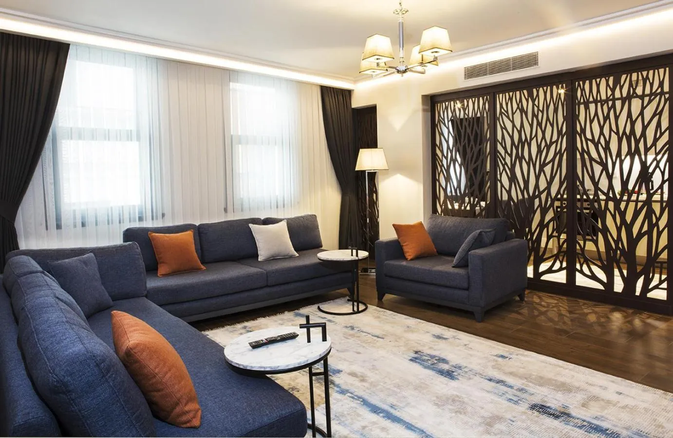 Living room in Garlon Residence