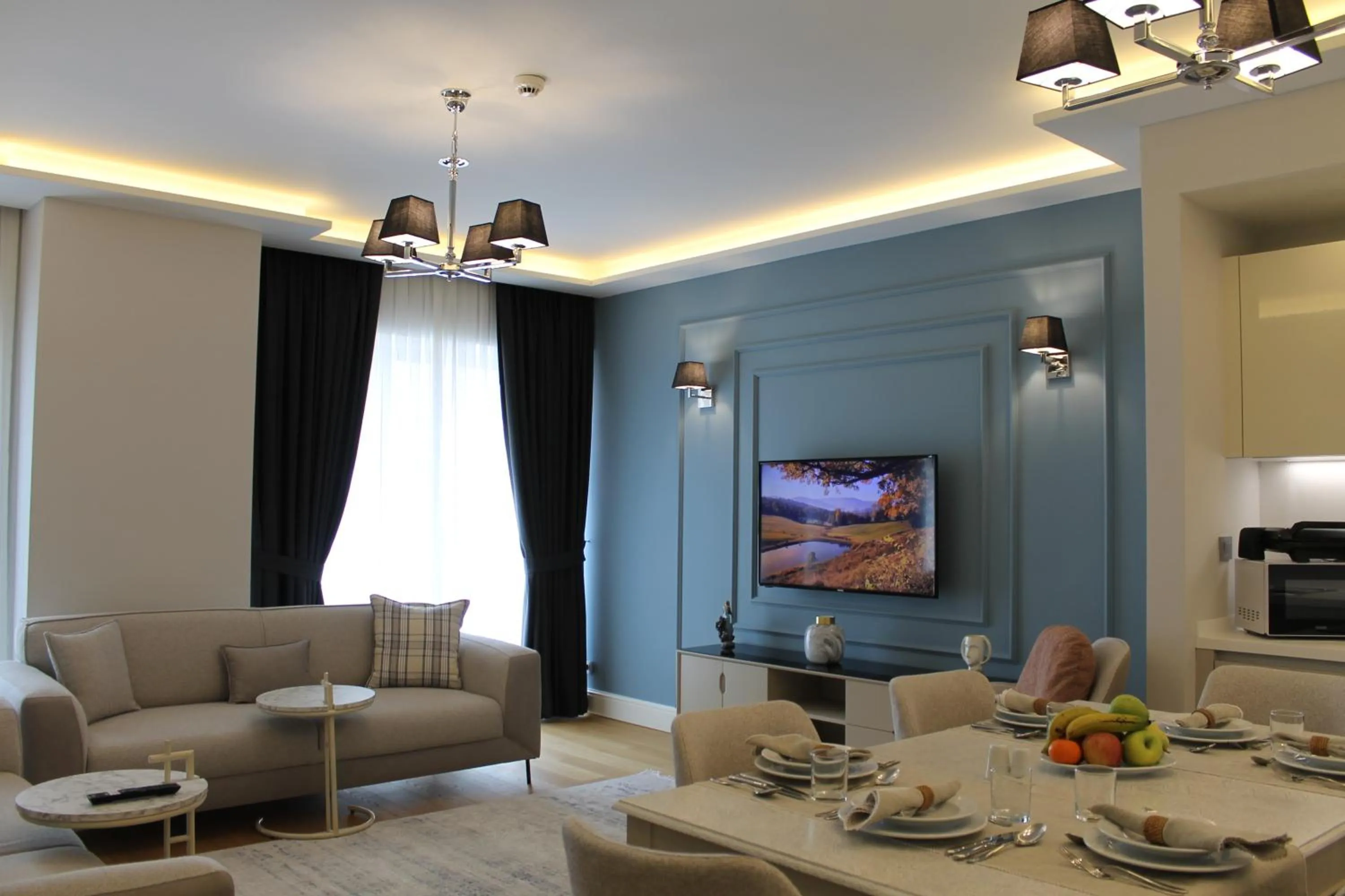 Living room in Garlon Residence