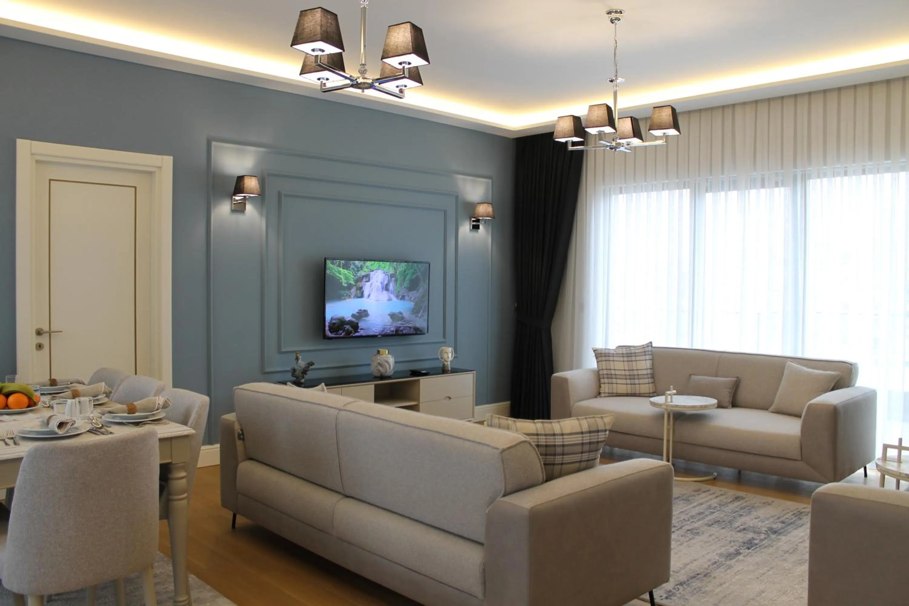 Living room in Garlon Residence