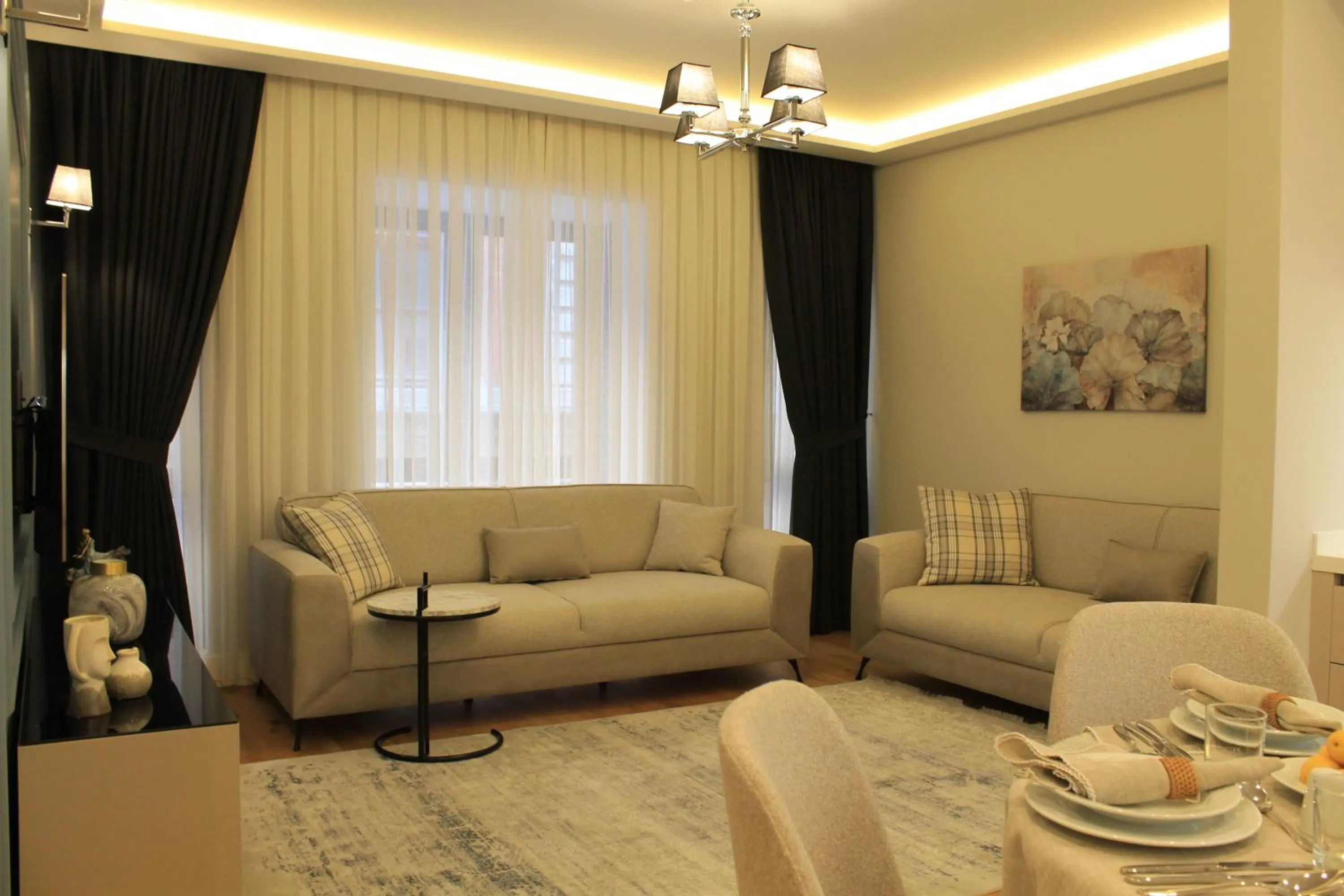 Living room in Garlon Residence
