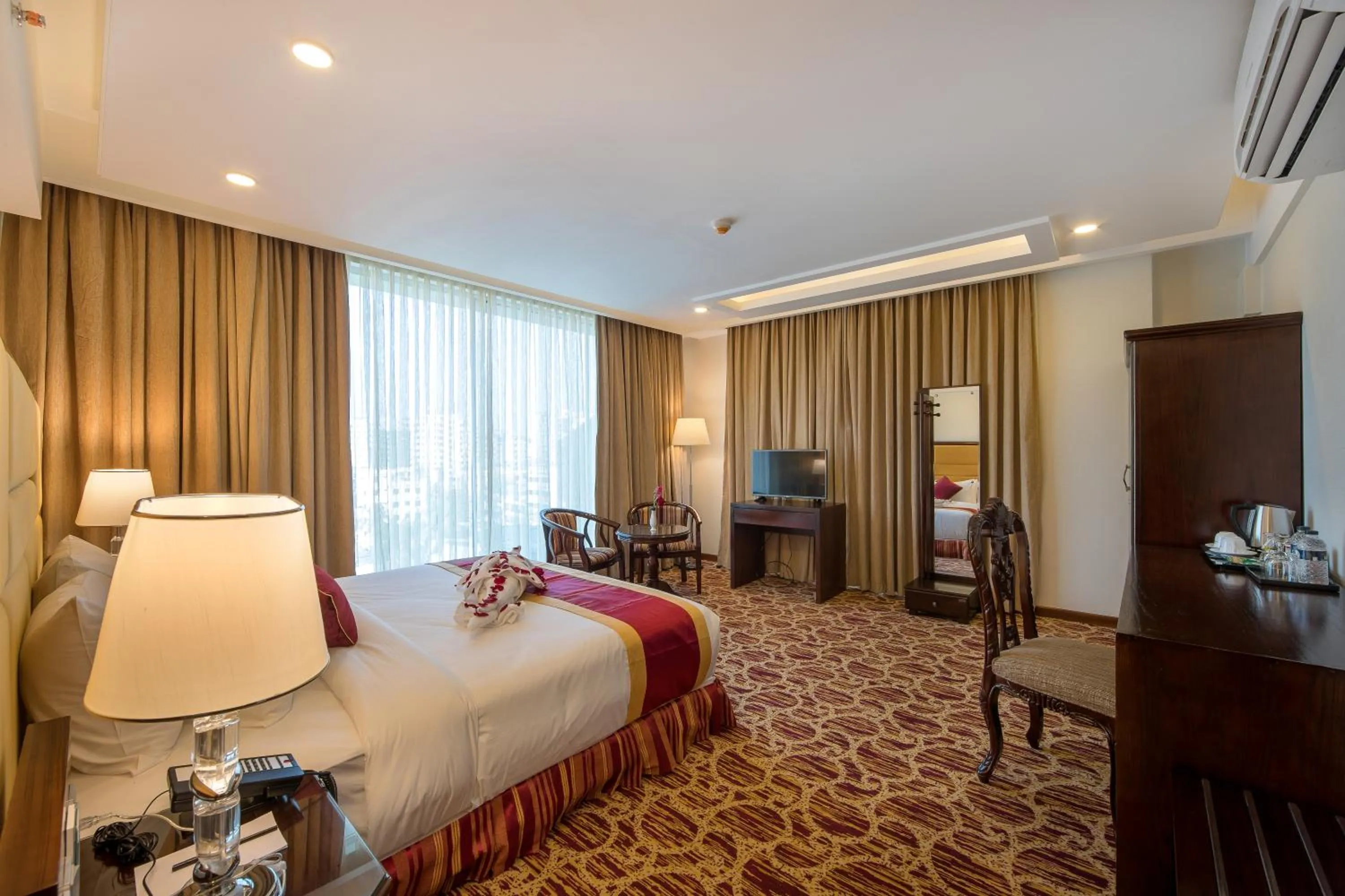 Bedroom, Bed in Grand Palace Hotel & Resort Sylhet