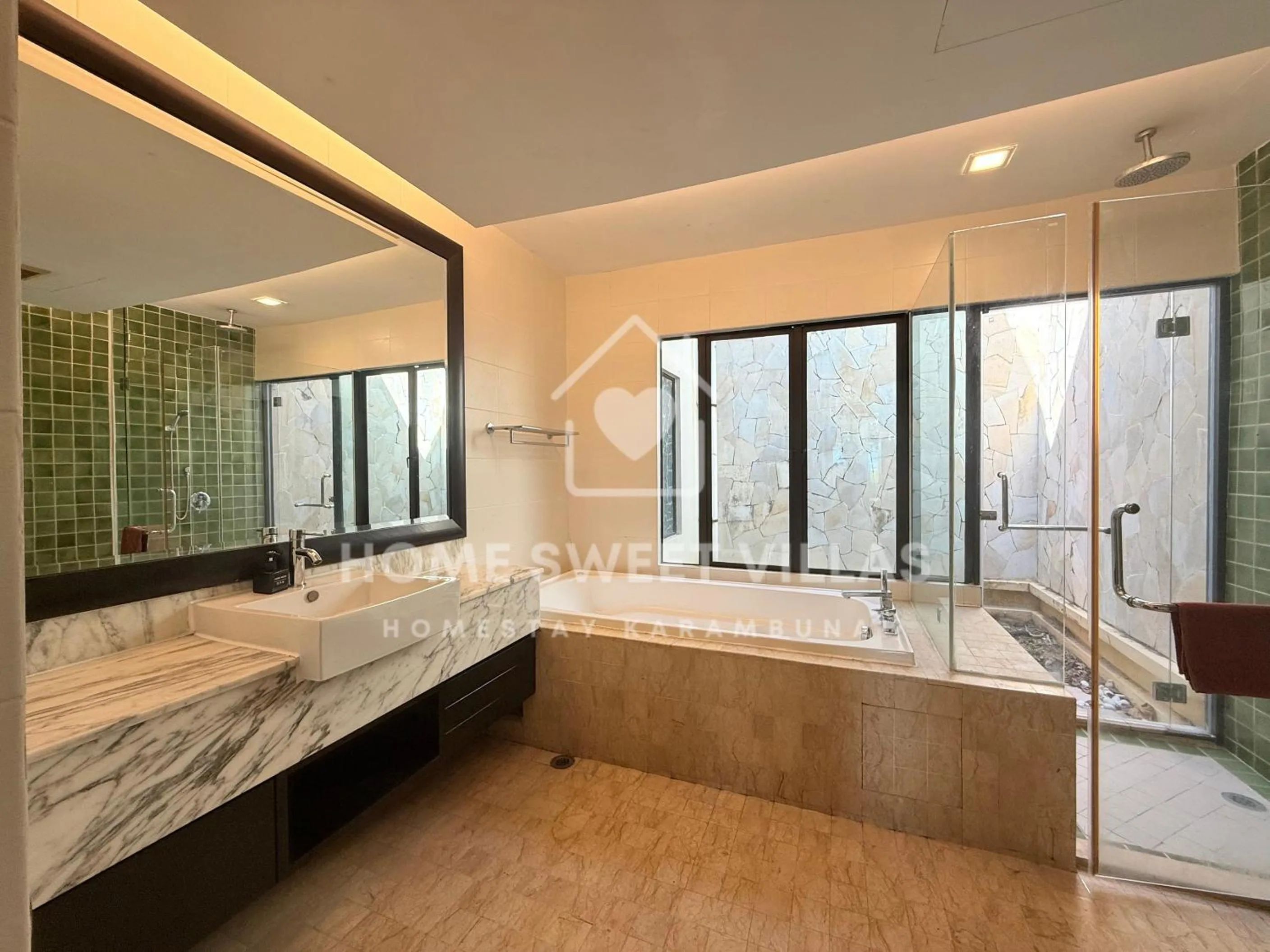 Bathroom in Home Sweet Villas, Karambunai